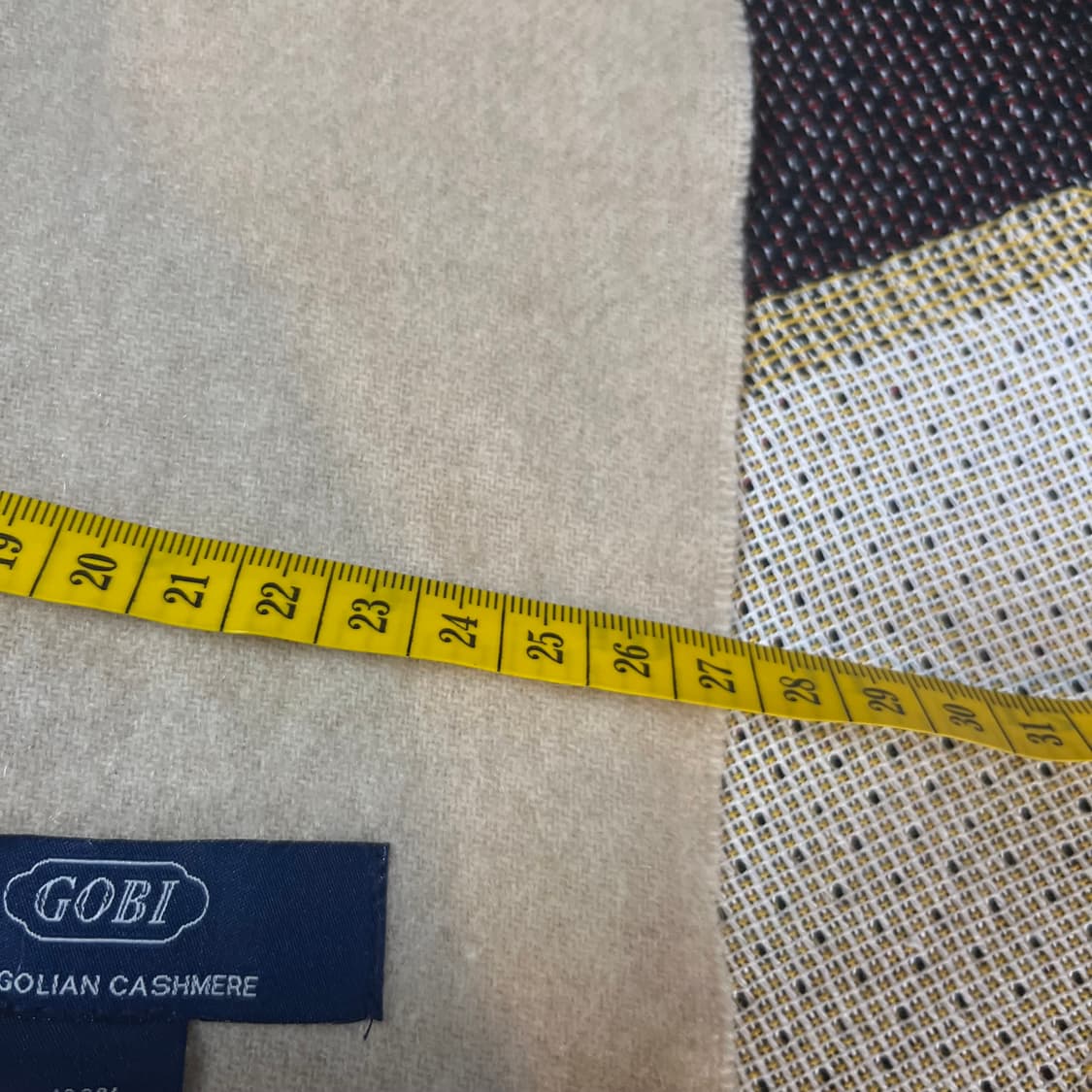 고비 GOBI 캐시미어 100 머플러 상품이미지3