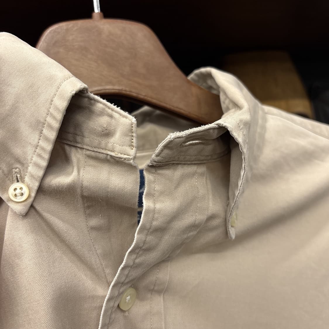 00s 폴로 랄프로렌 클래식핏 옥스포드 셔츠 올리브포니 N1282 상품이미지8