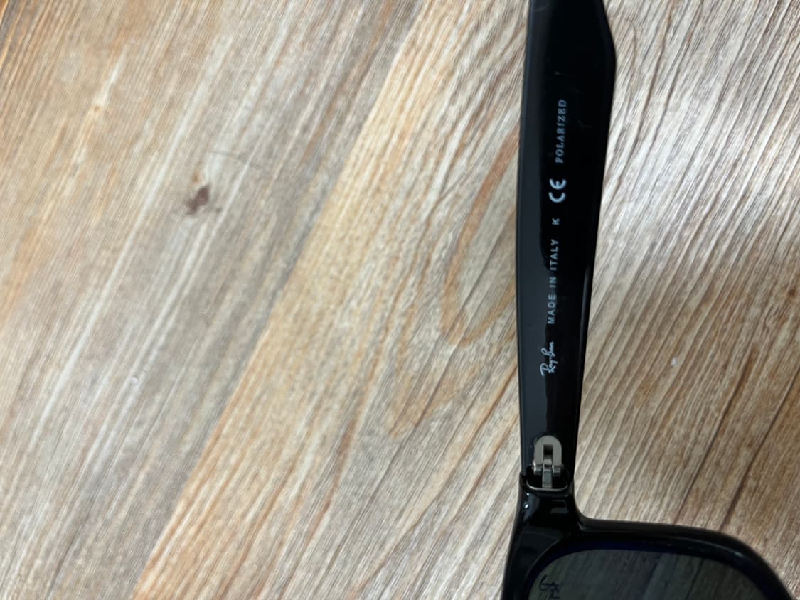 레이밴  2132 f 55사이즈 편광 선글라스 블랙 상품이미지5