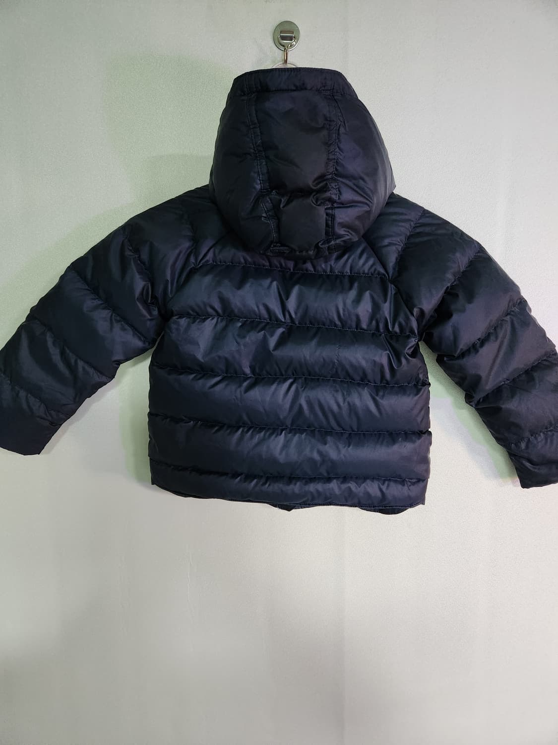 버버리 키즈 네이비 후드 패딩점퍼 상품이미지2