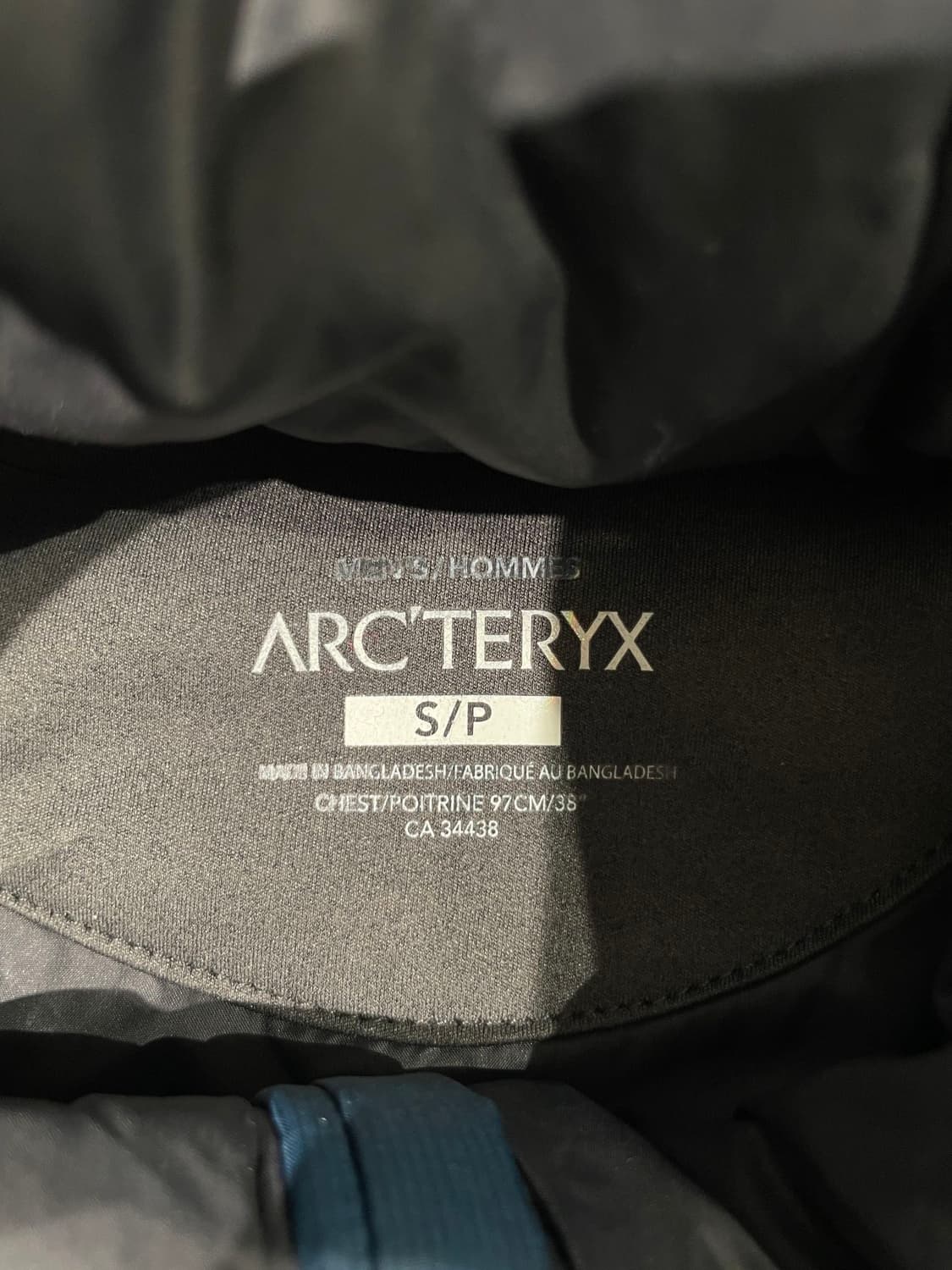 아크테릭스 블루 에이픽스 인슐레이트 나일론 후디 자켓 상품이미지7