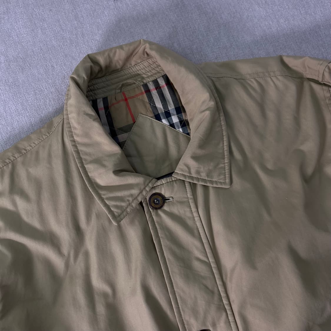 100 버버리 사파리 누빔 헌팅 자켓 상품이미지2