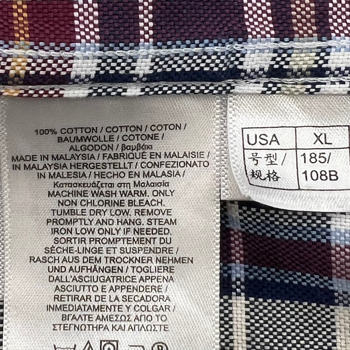 브룩스브라더스 체크셔츠 r3209 상품이미지6