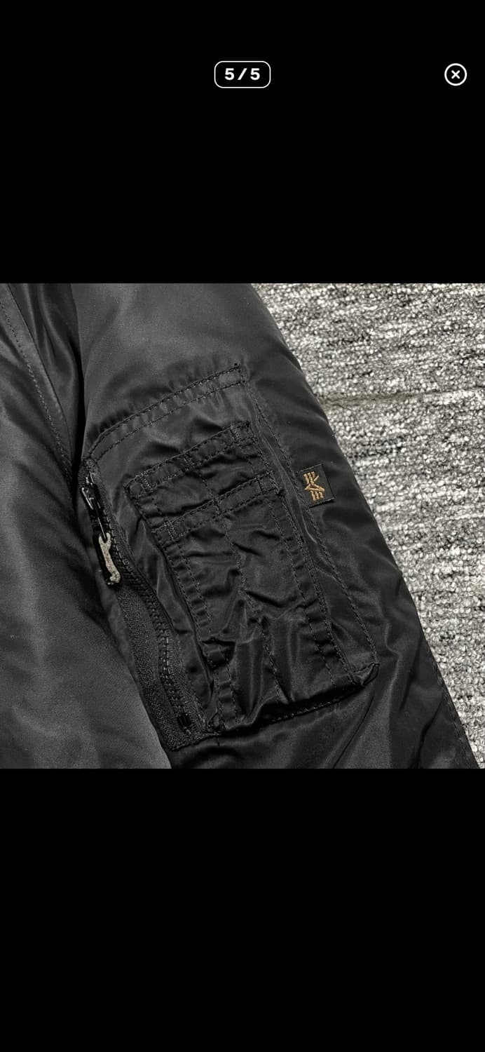 알파인더스트리 N-3B 블랙 M 상품이미지5