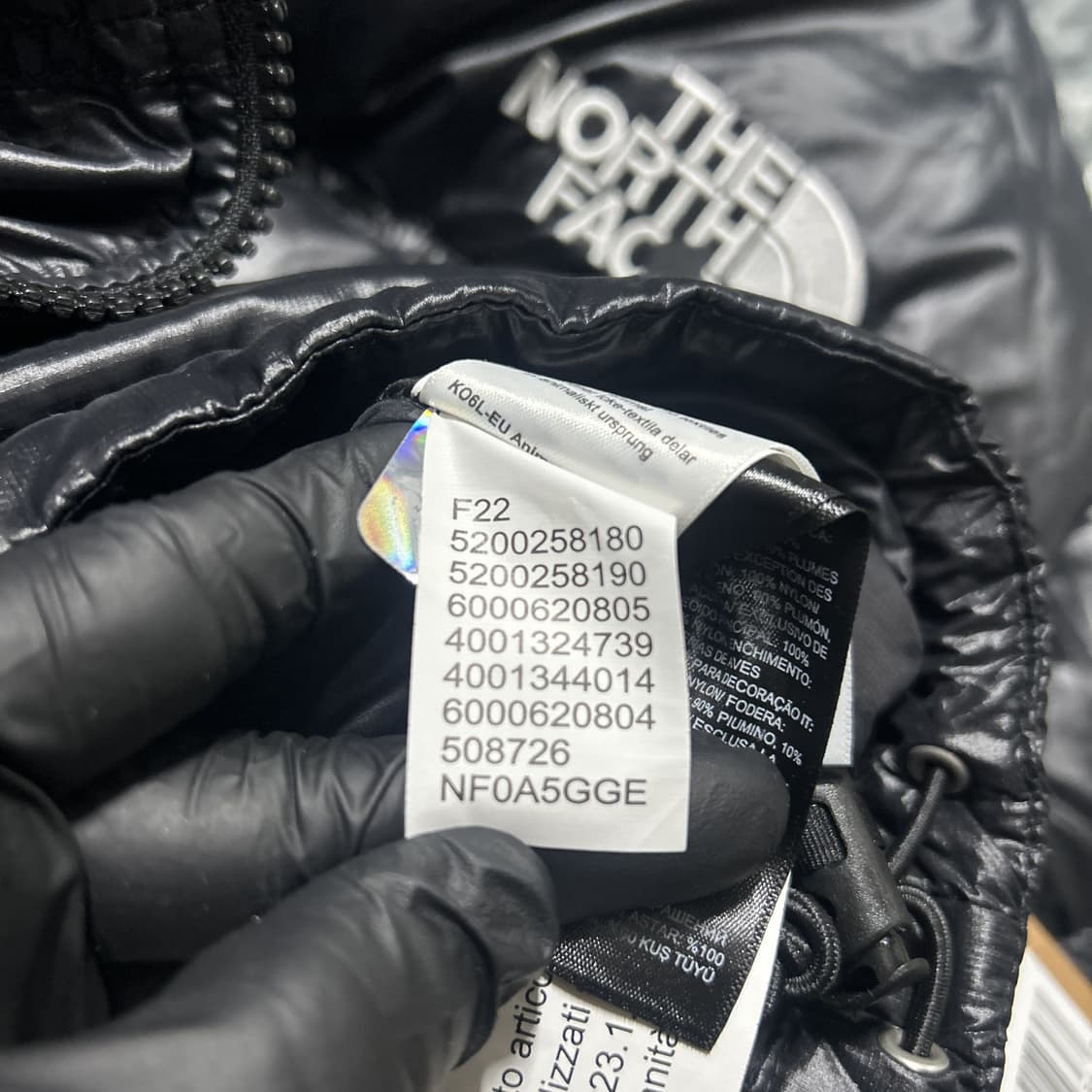 (새상품) 노스페이스 눕시 숏 자켓 TNF 블랙 M 상품이미지6