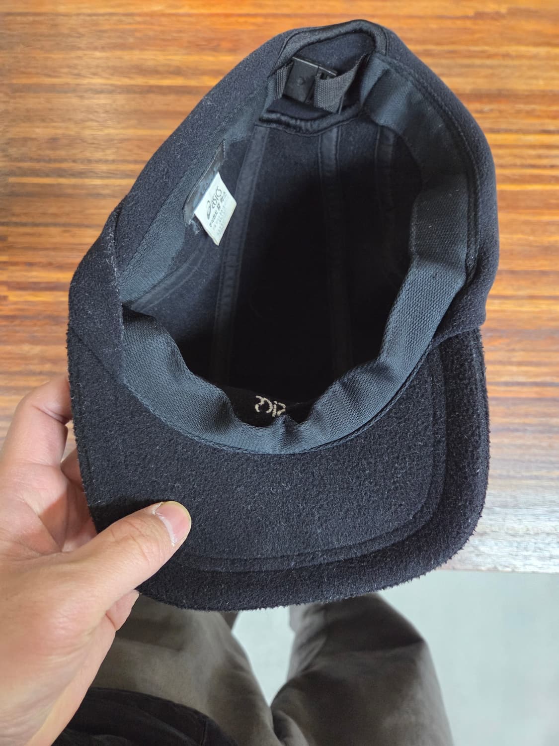 아식스 올드스쿨 플리스 귀달이 트루퍼햇 모자 59 상품이미지5