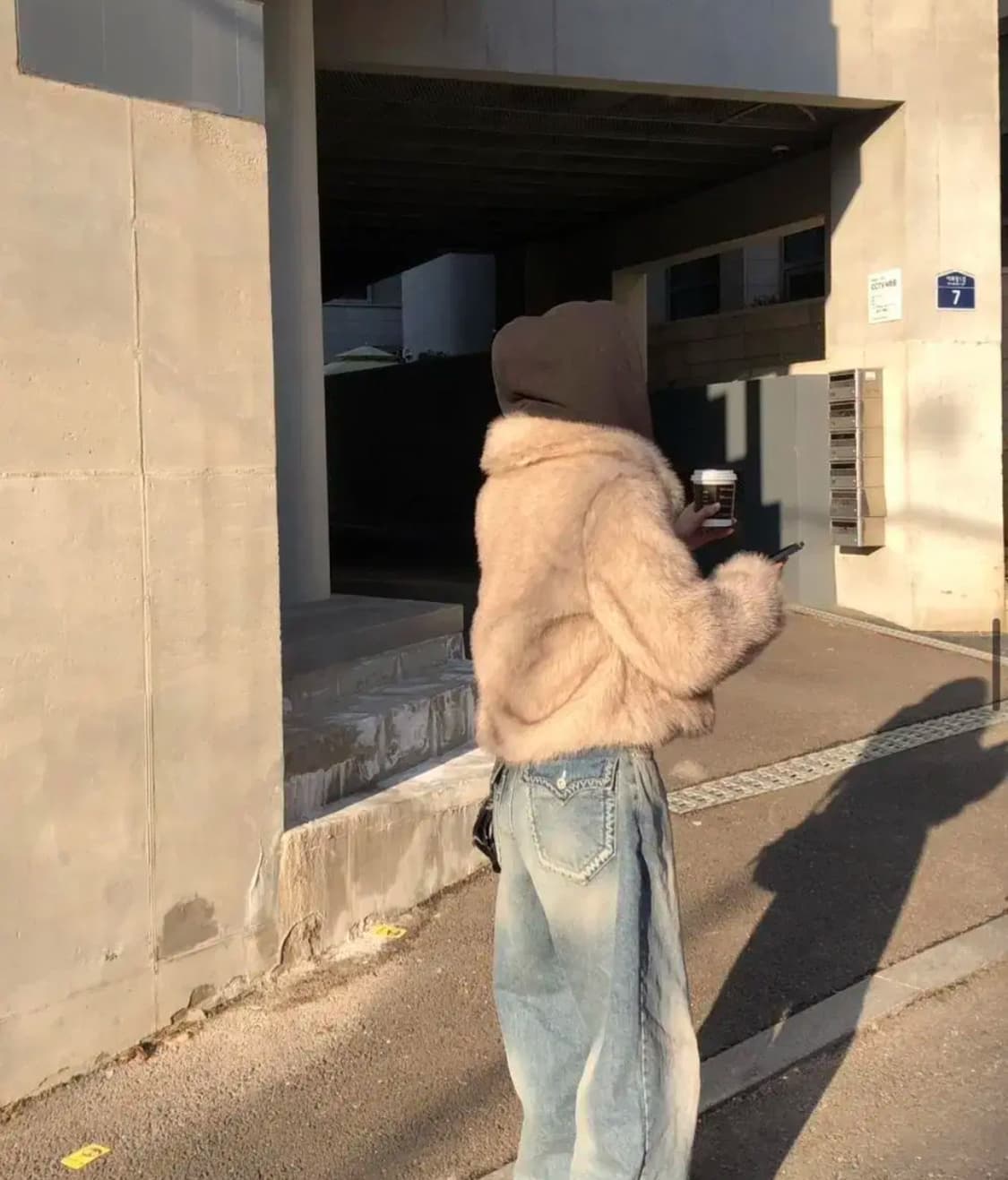 이너뮤트 Fox Fur JK 베이지 폭스 퍼자켓 상품이미지10