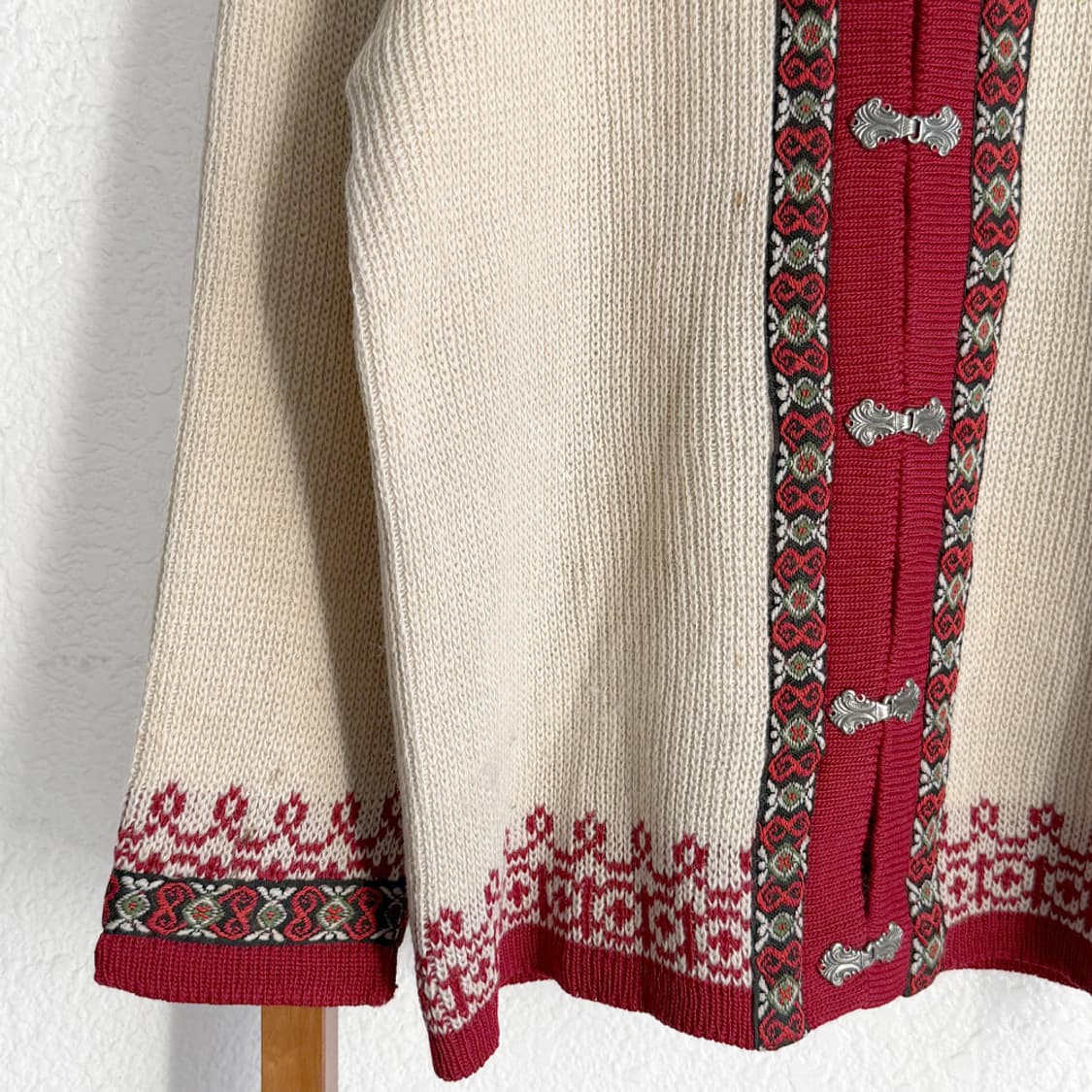 Norwegian Nordic Red Cardigan 상품이미지3