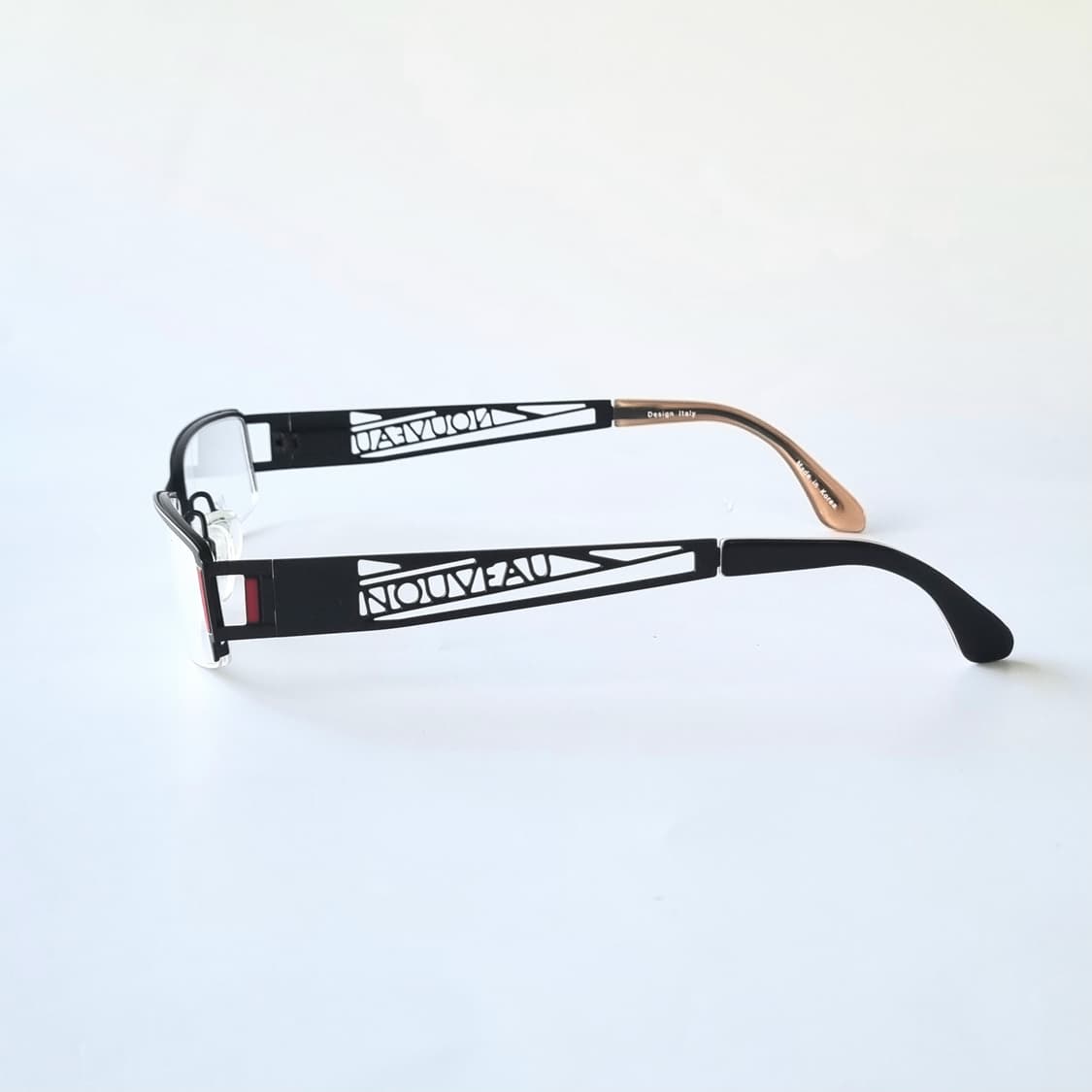 데드스탁 긱시크 레트로사각 반무테 안경테 상품이미지5