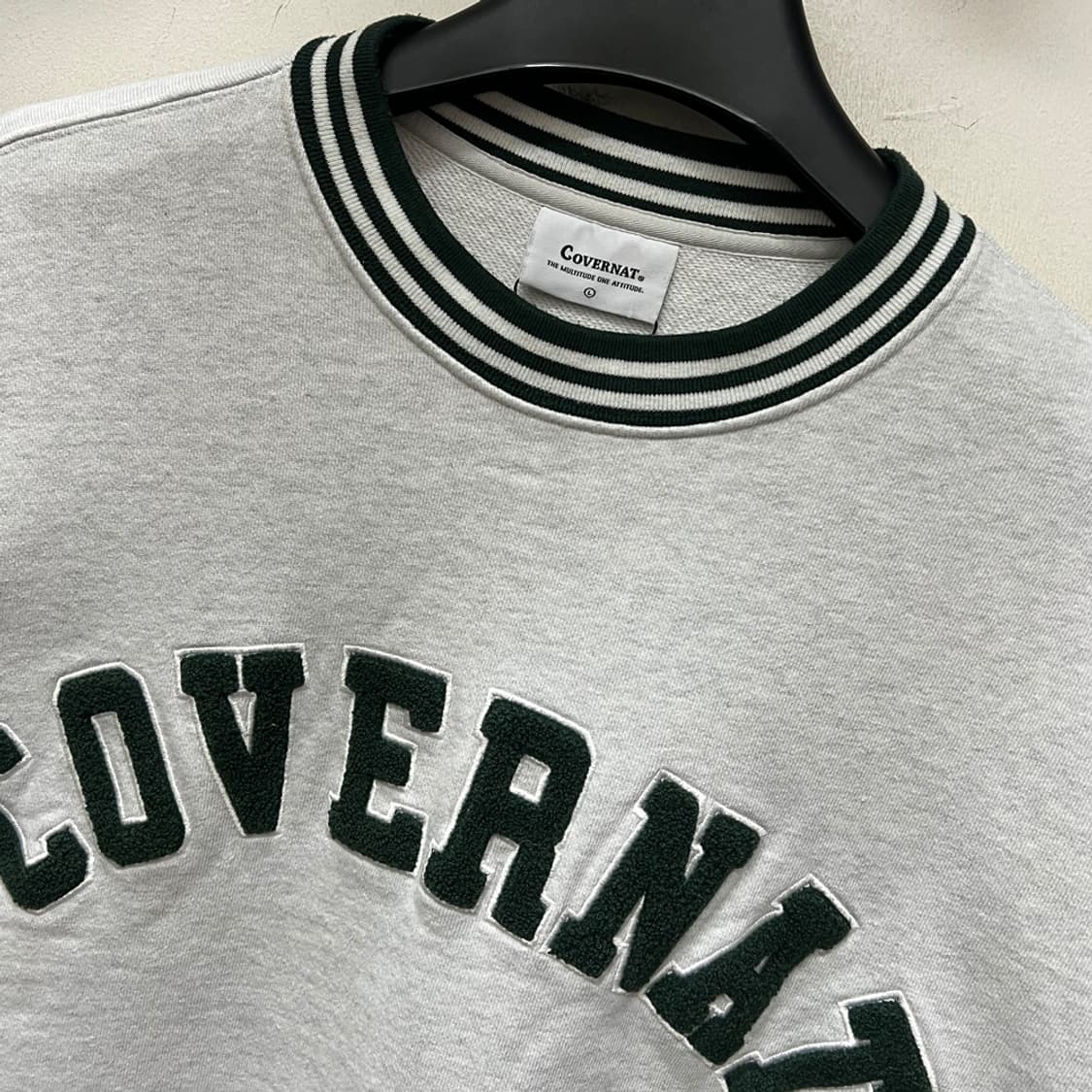 커버낫 부클 아치로고 스웻 맨투맨 L 상품이미지3