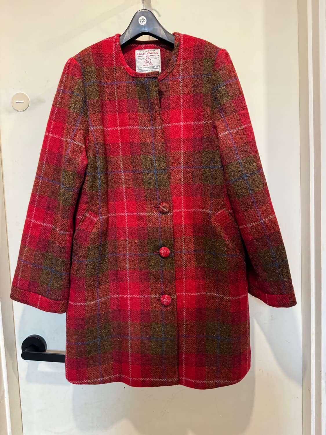 Harris tweed 해리스트위드 코트 상품이미지1