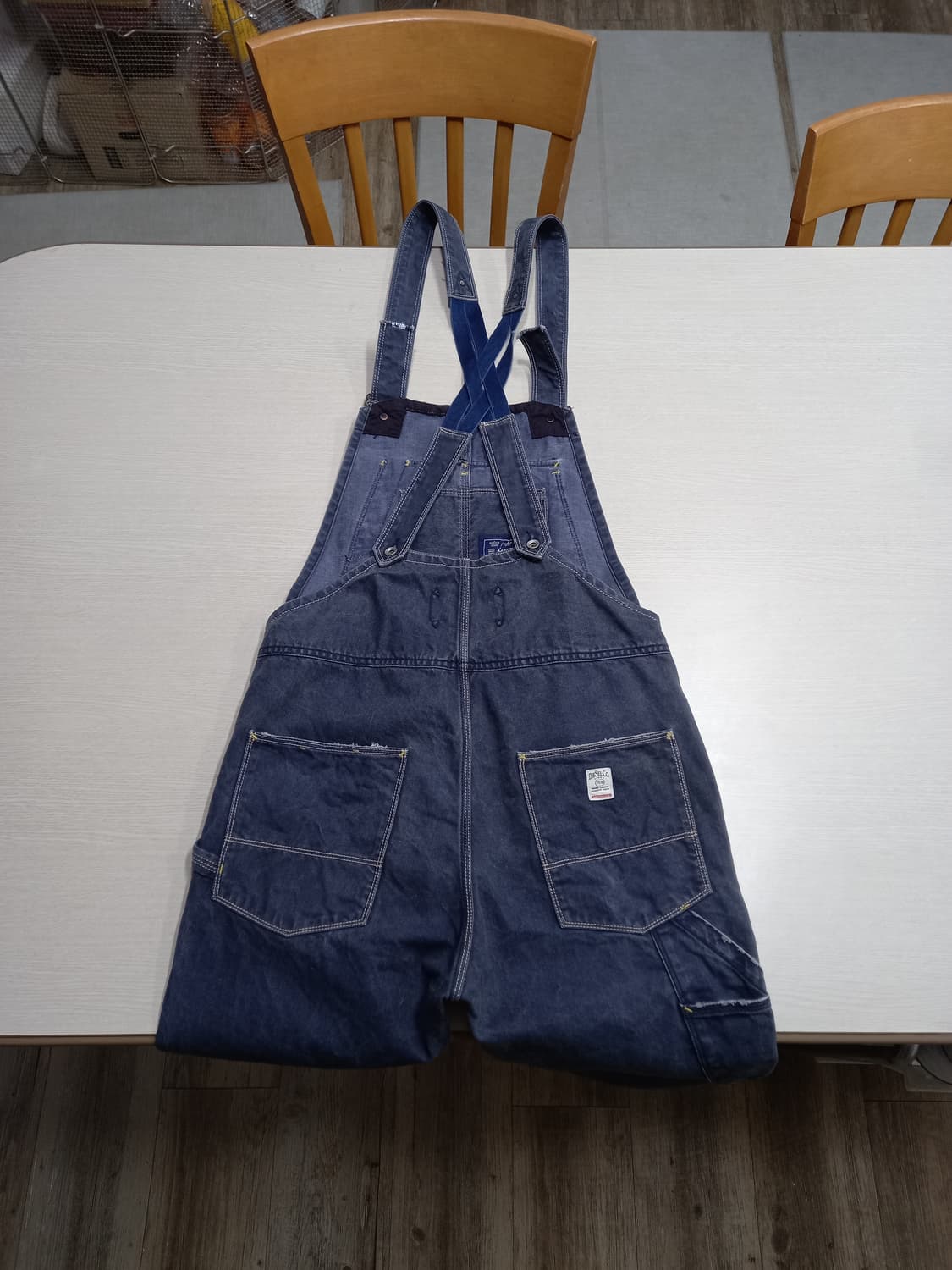 28-30 DIESEL 멜빵 배기 카펜터데님 30-190 상품이미지3