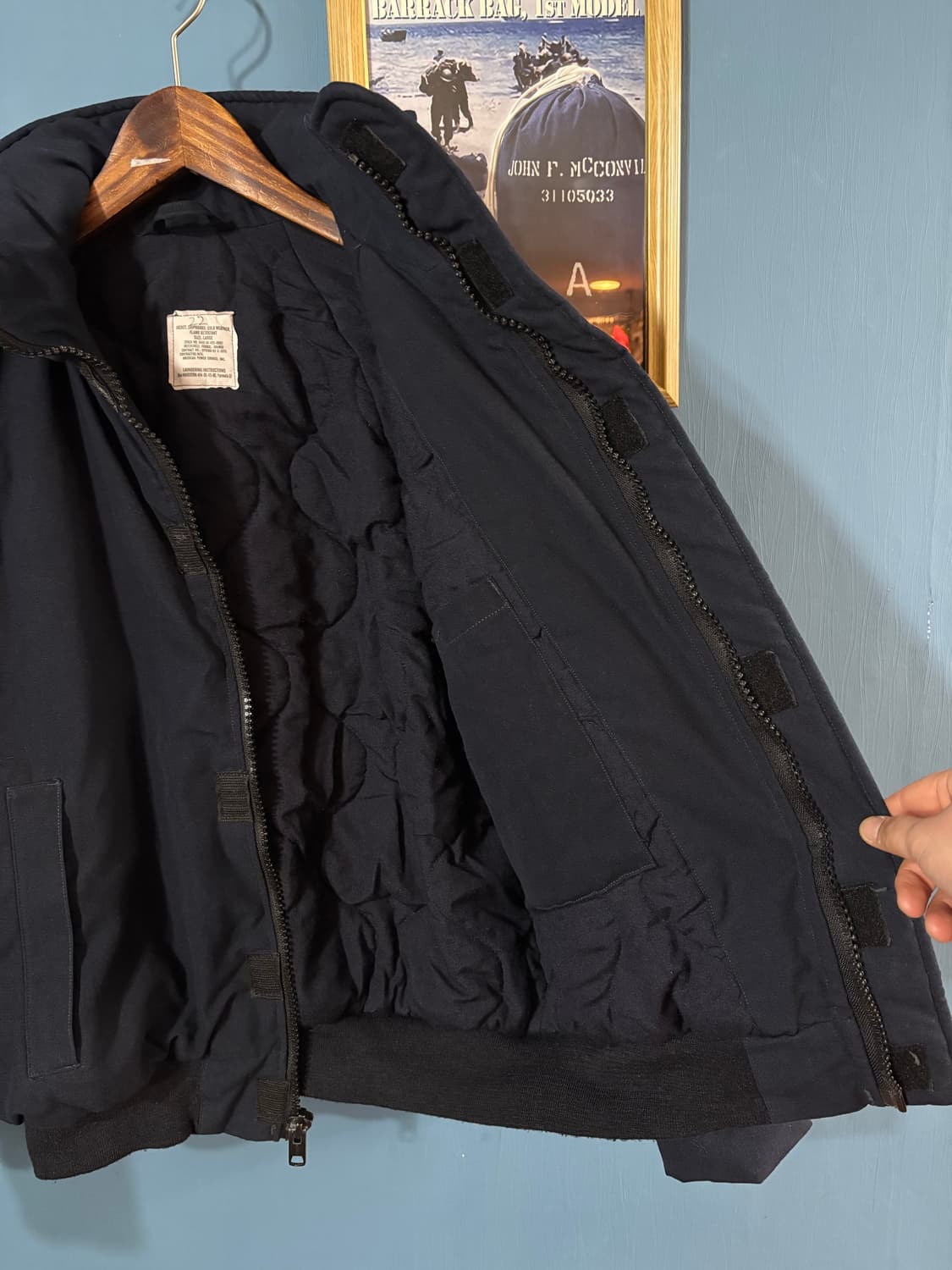 US Navy Shipboard Cold Weather Deck Jk 상품이미지5