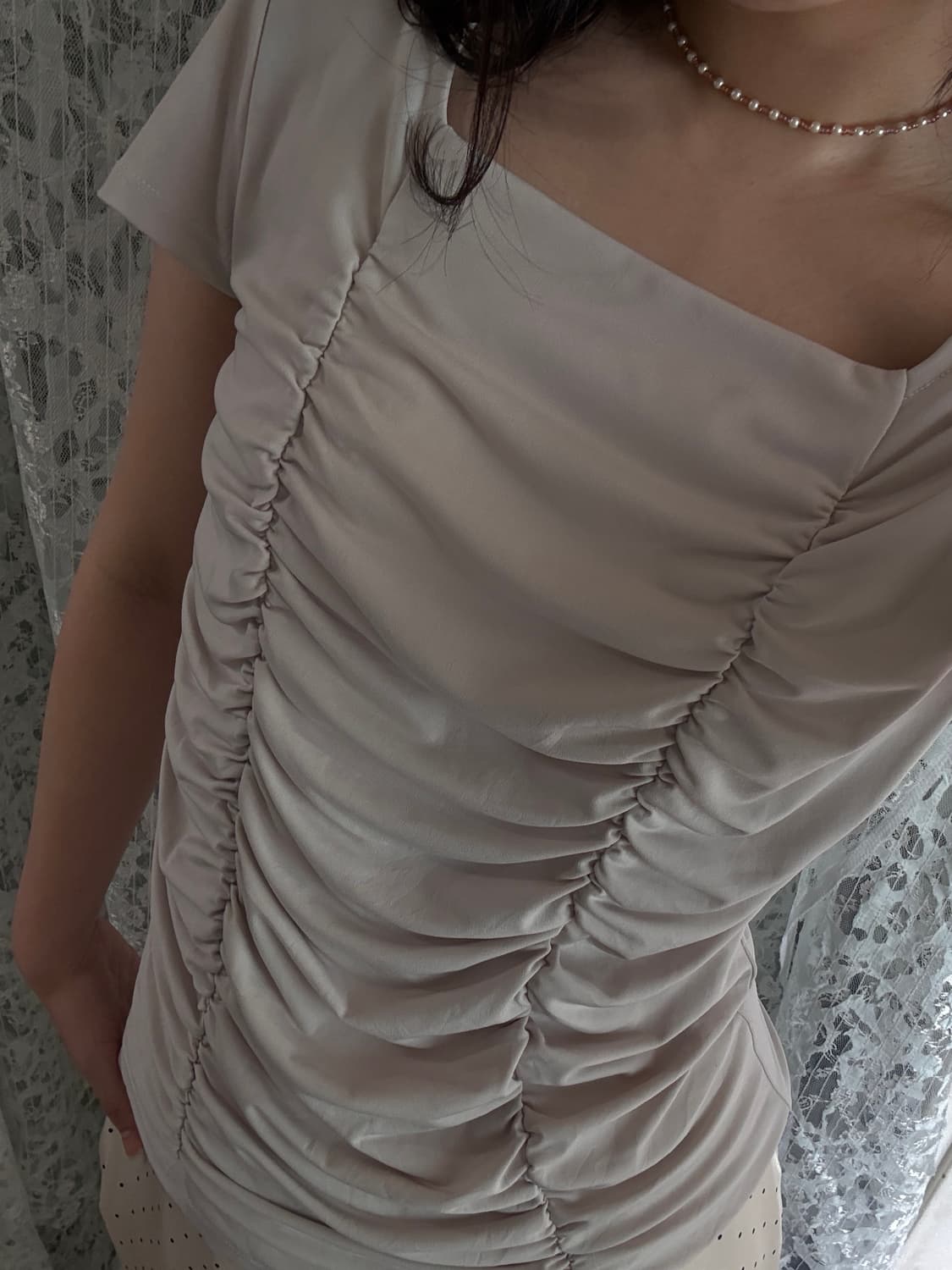 Shirring top 상품이미지4