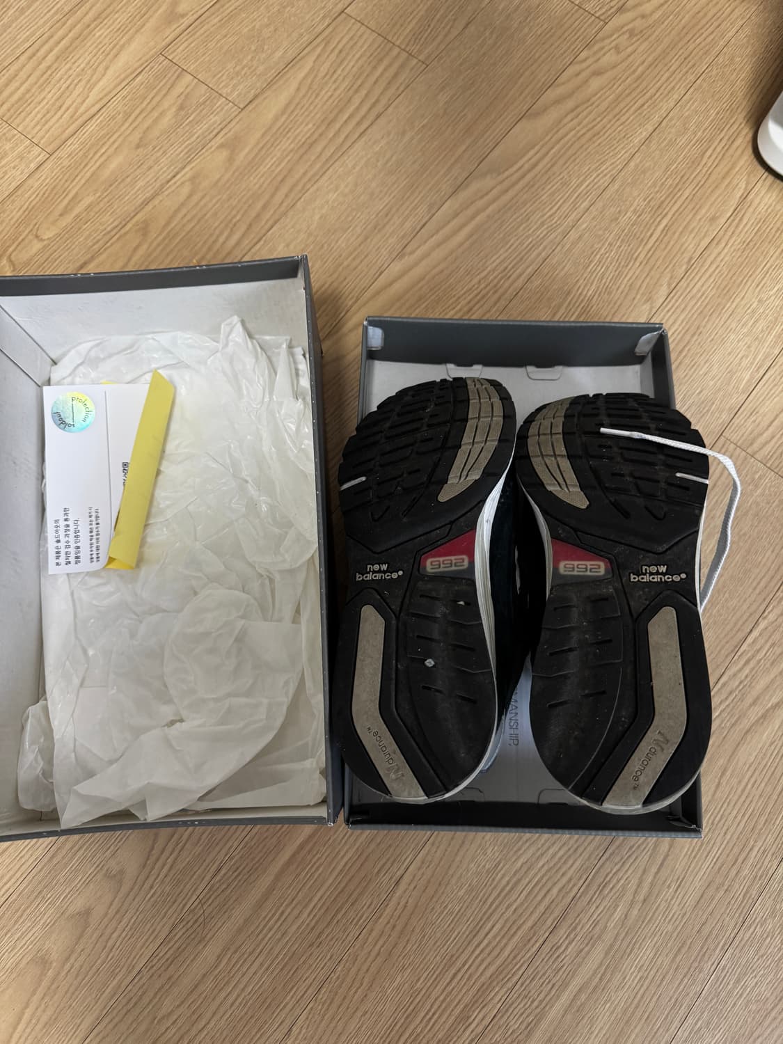 뉴발란스 992 네이비 275 s급 상품이미지2