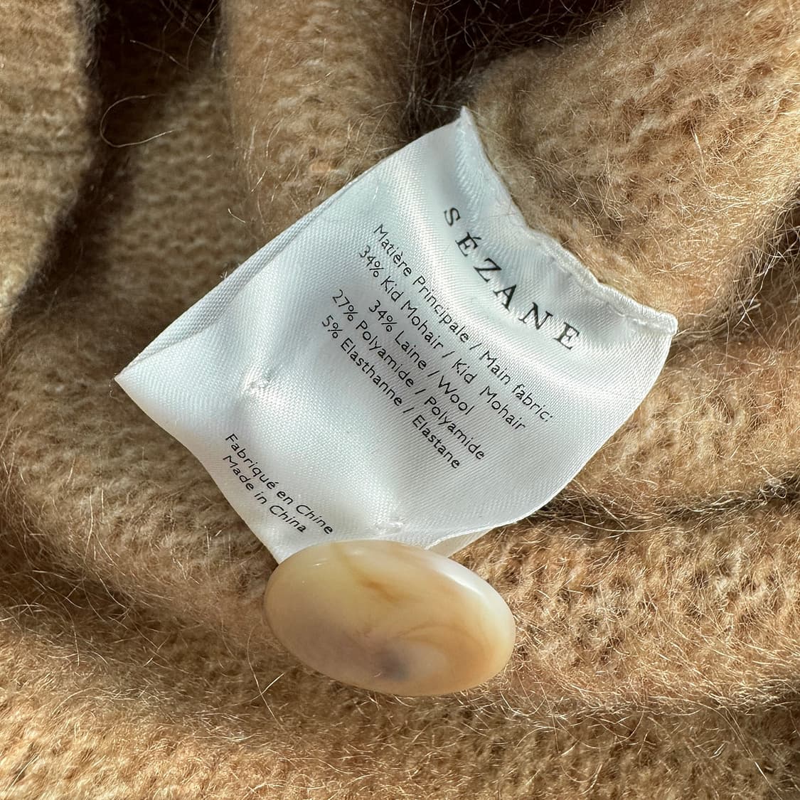 세잔 SEZANE 모헤어 커프스 니트 가디건 상품이미지5