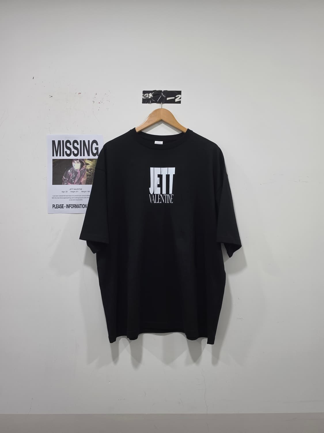 JETT VALENTINE 2026 Tour 반팔 XL 상품이미지1