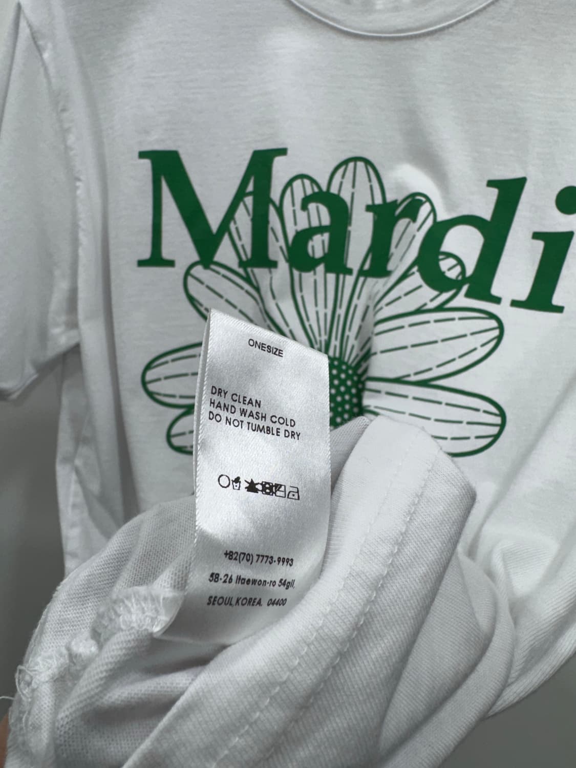 마르디 그린 빅로고 반팔티 상품이미지4