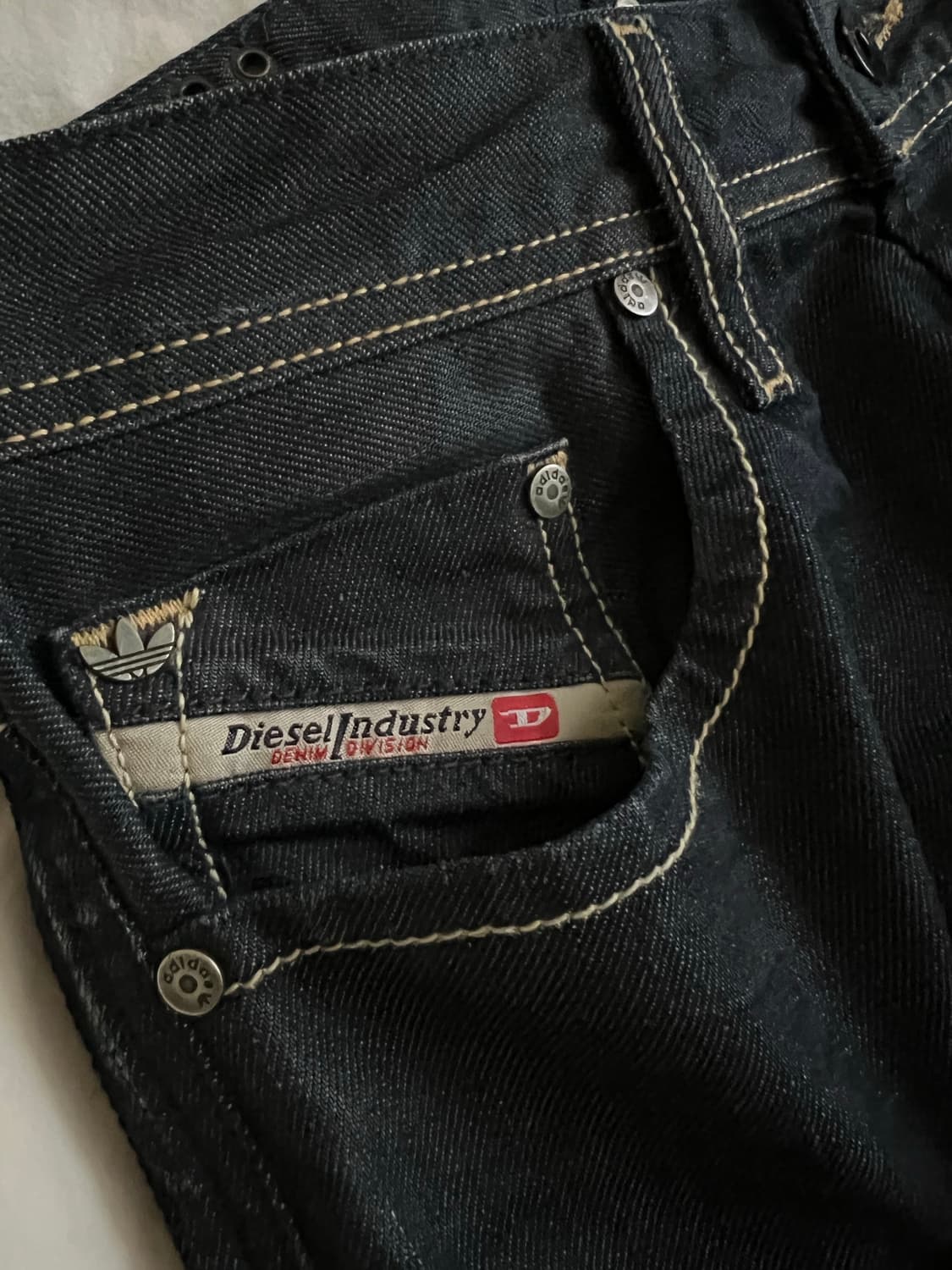 (정품) 아디다스 ×디젤 콜라보 청바지 30사이즈 상품이미지3