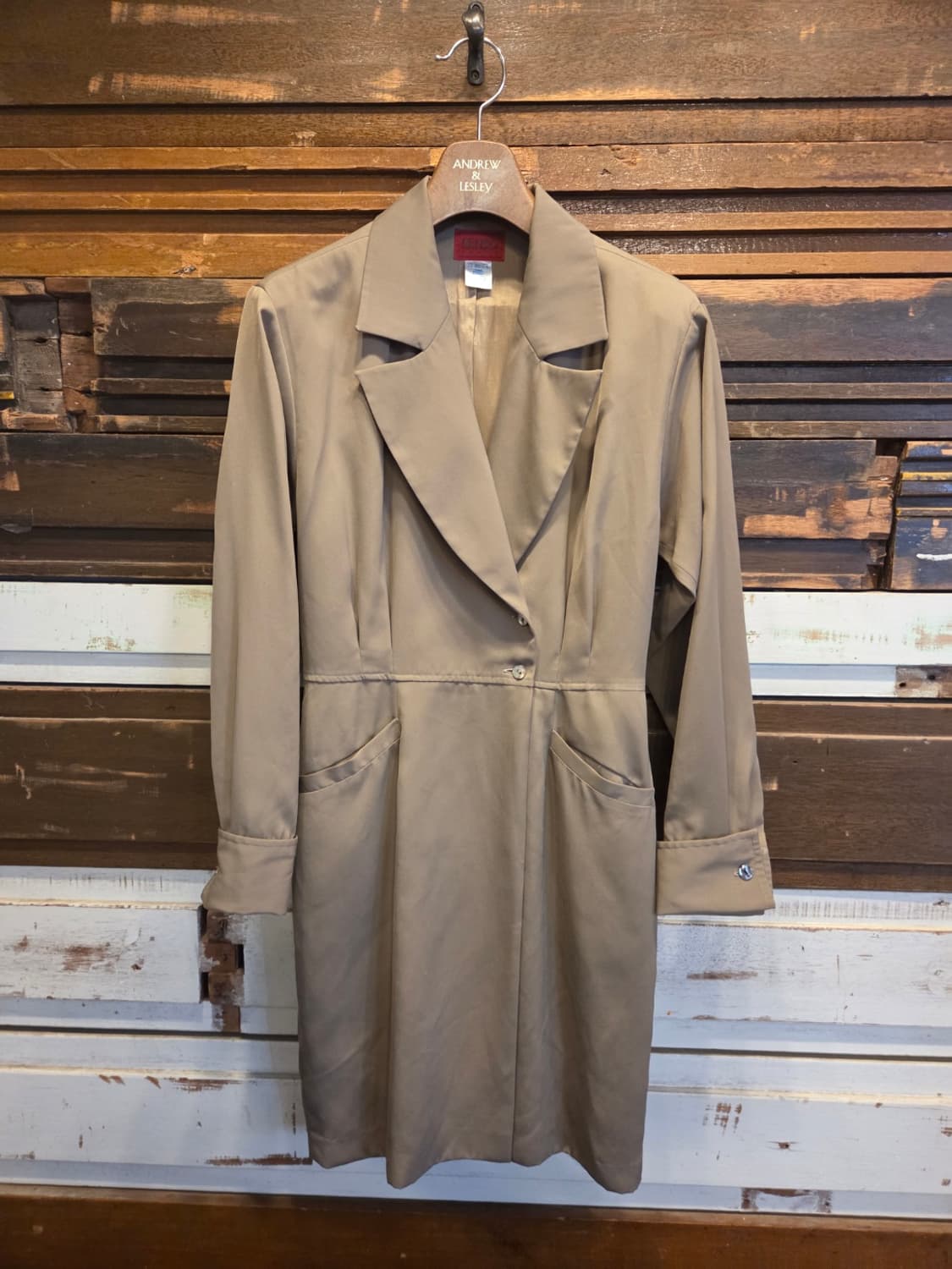 90'S 겐조 원피스코트 상품이미지1