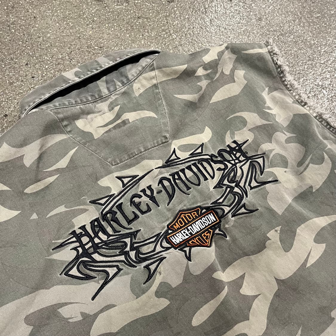 할리데이비슨 슬리브리스 셔츠 (110) 상품이미지2