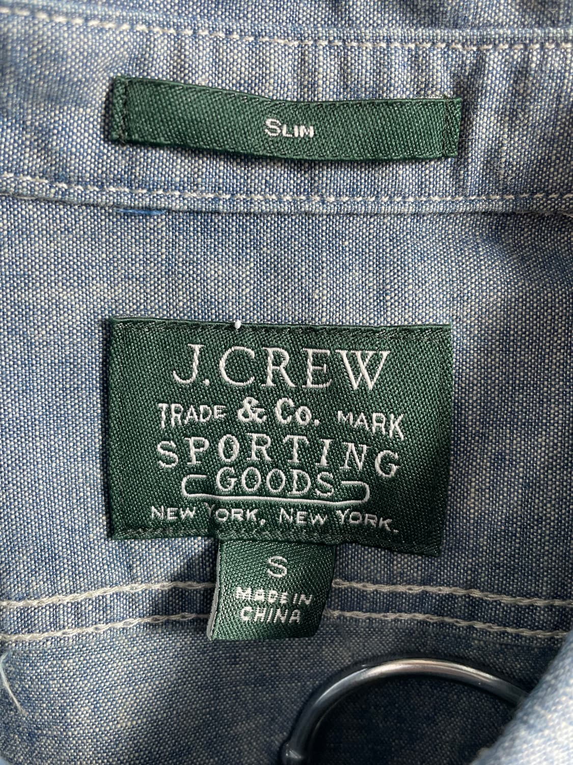 J.Crew 스포팅 굿즈라인 데님 셔츠 상품이미지2