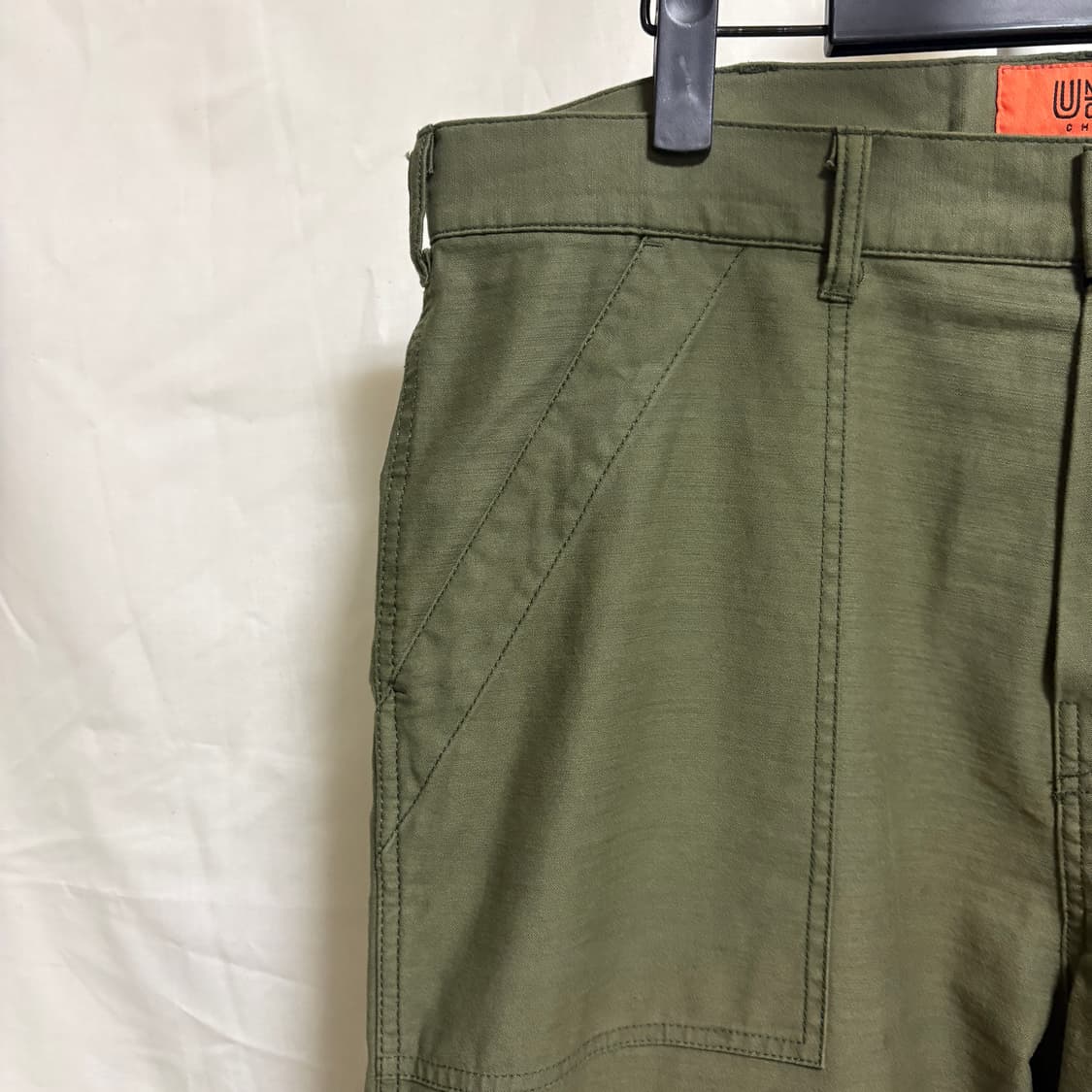 유니버셜 오버롤 퍼티그 팬츠 / 카키, 34 상품이미지4