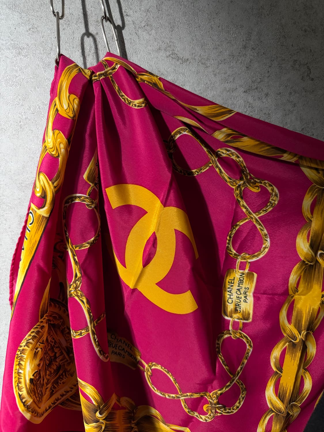 빈티지 샤넬 실크 스카프 상품이미지8