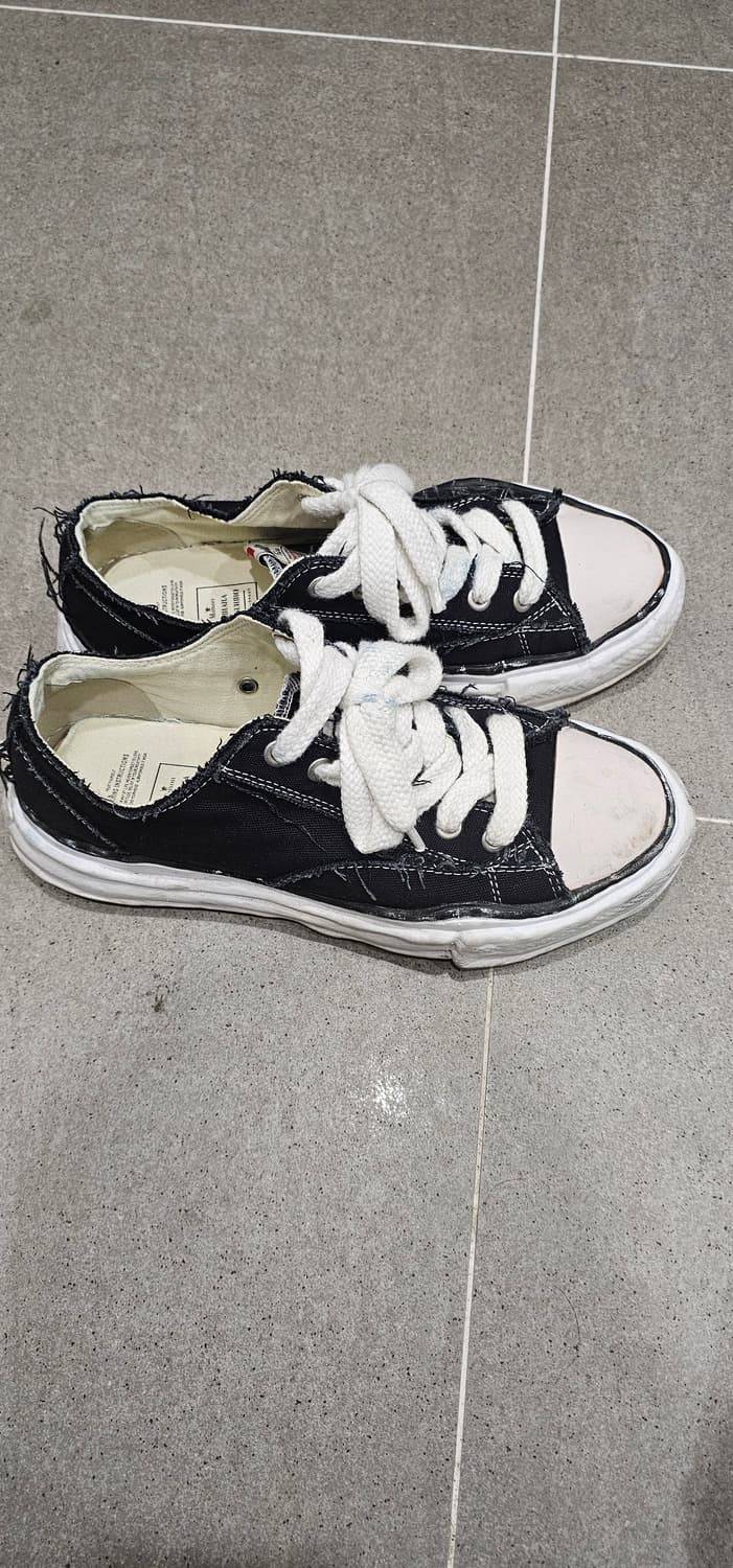 메종 미하라 야스히로 블랙 스니커즈 44 상품이미지3