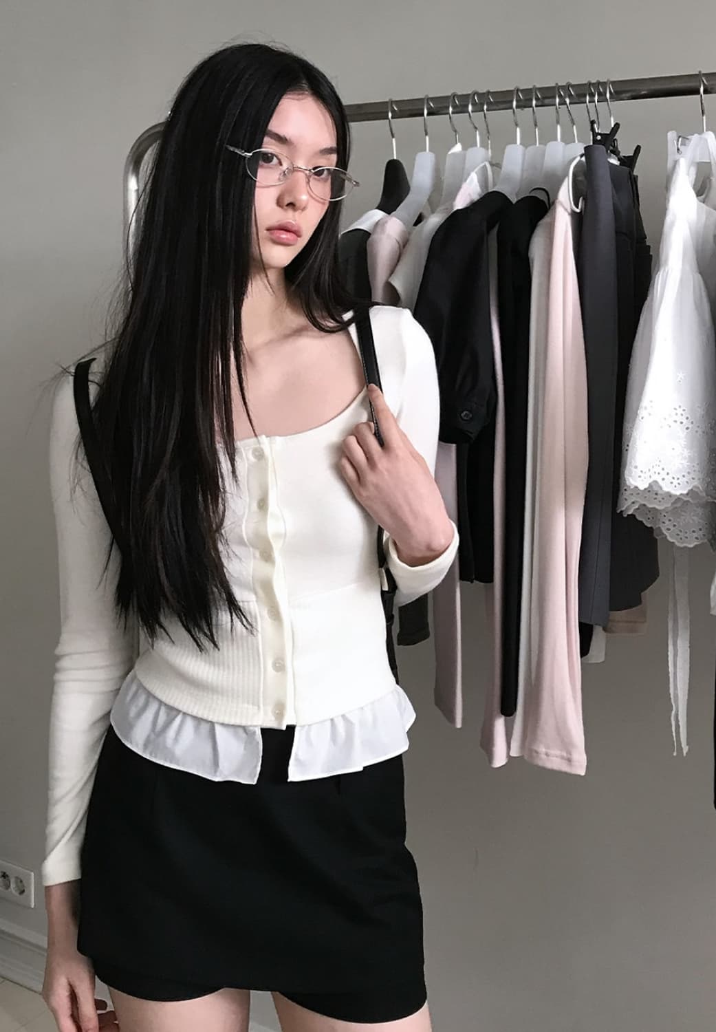 낫유어로즈 가디건  상품이미지1