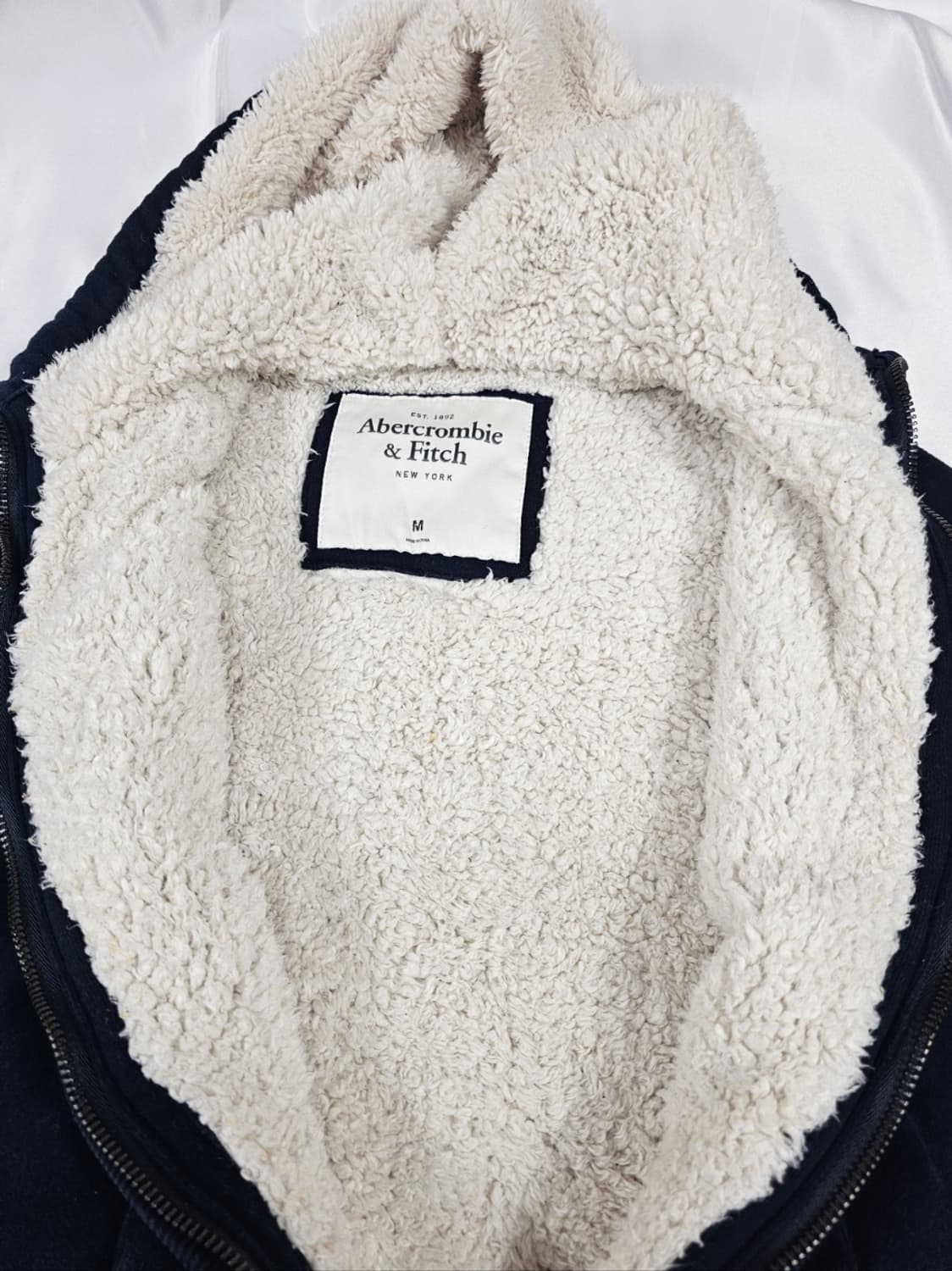 아베크롬비후드집업양털 상품이미지3