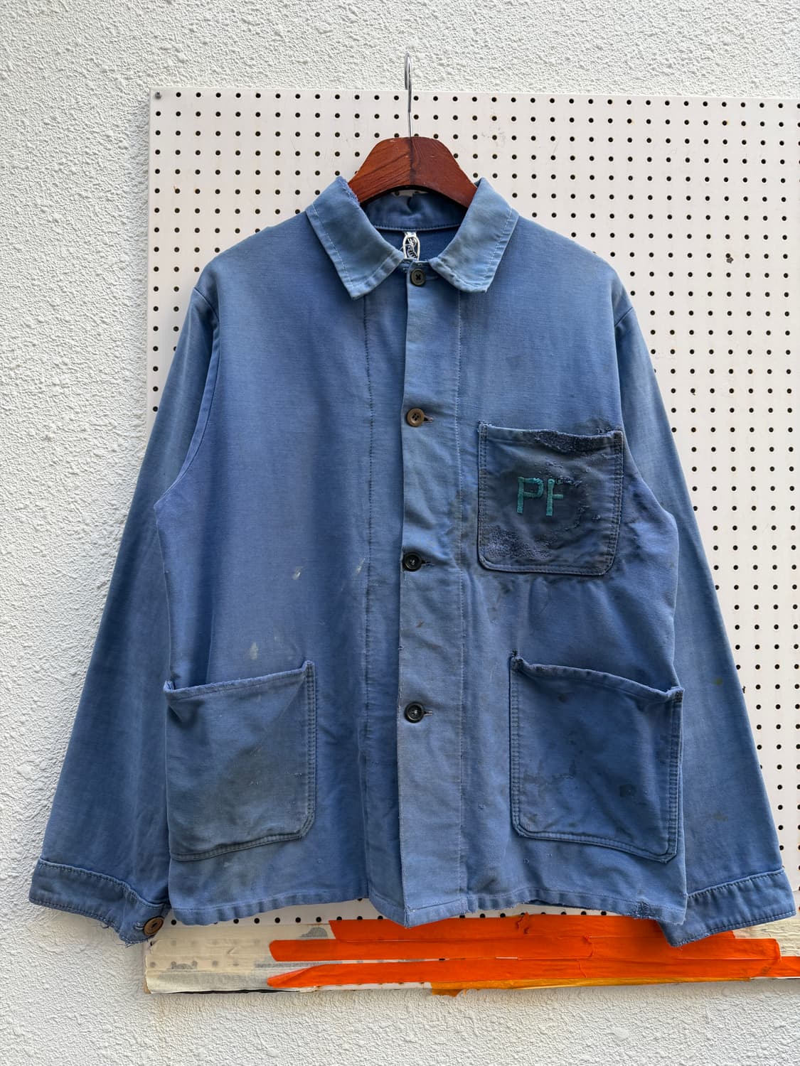 FADED DIRTY WASHED MOLESKIN 몰스킨 프렌치워크자켓 상품이미지1