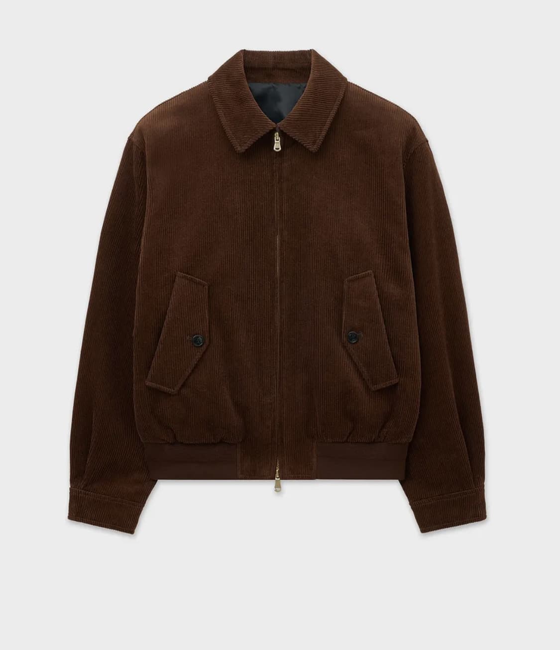 TNGT 코듀로이 스윙탑 점퍼 브라운 100 상품이미지2