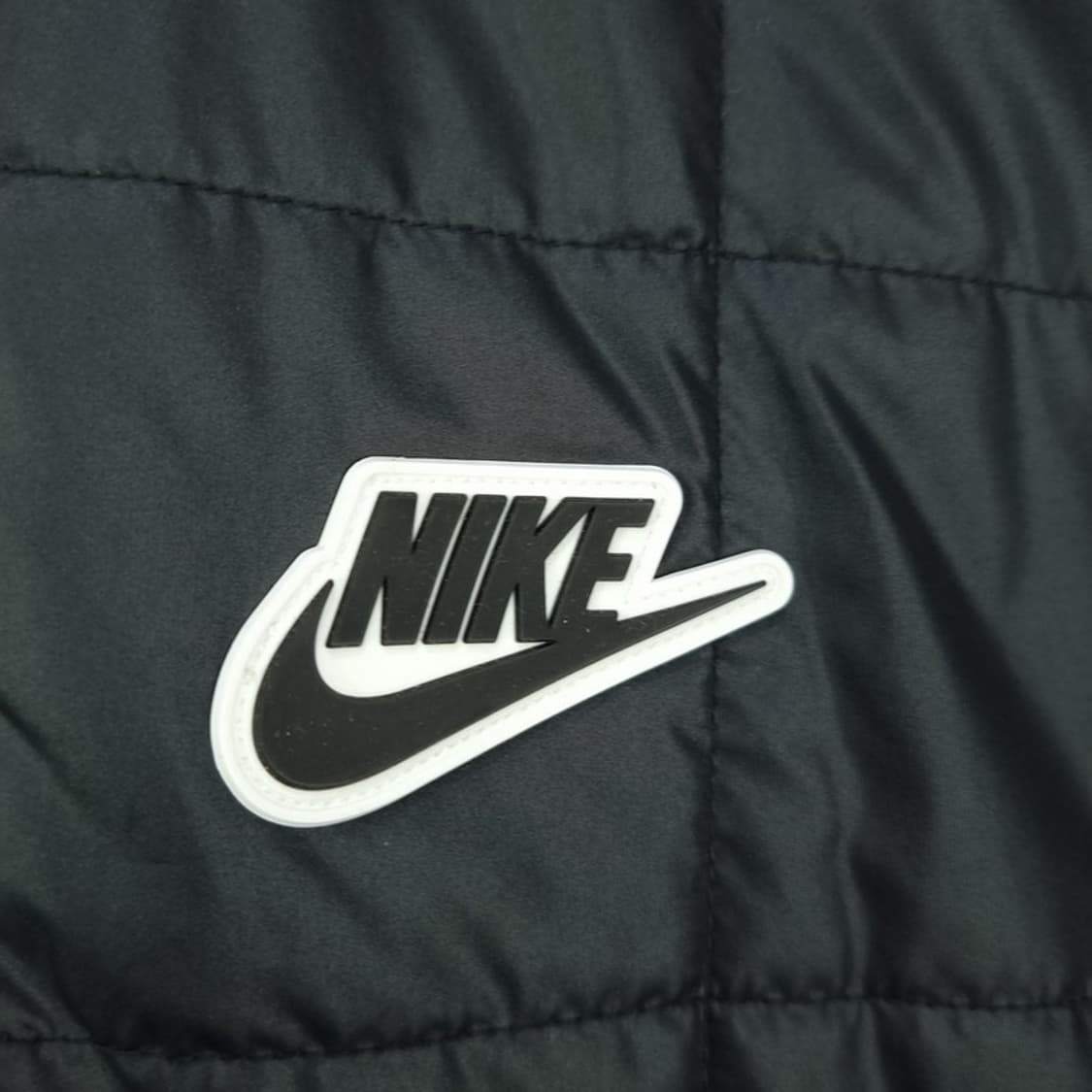 [나이키] 로고 패치 하프집업 아노락 경량 패딩 블랙 M18154 상품이미지6