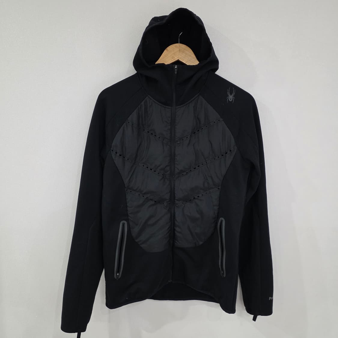 스파이더 에어로 구스다운 하이브리드 러닝 후드 자켓 L 상품이미지1