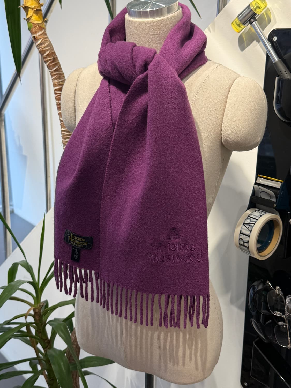 비비안웨스트우드 울 머플러 상품이미지1