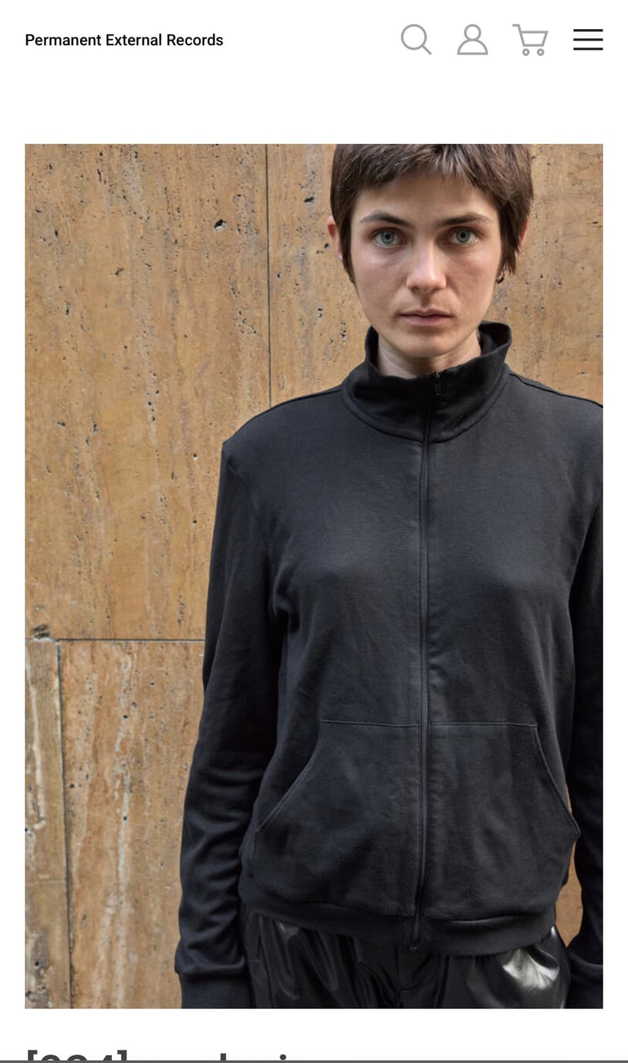 머듈 넥집업 블랙 상품이미지1