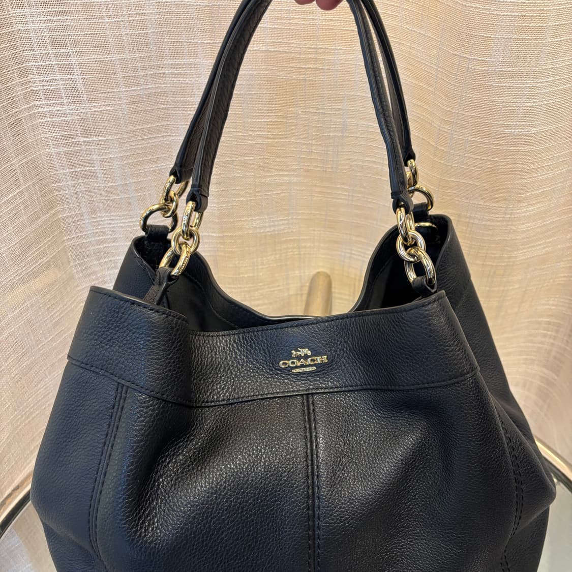 정품 코치 가죽 토트백      상품이미지2