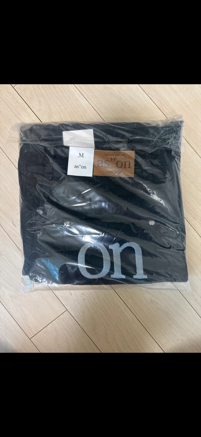 애즈온 ason SMOG WIDE PANTS (BLACK/M size) 상품이미지4