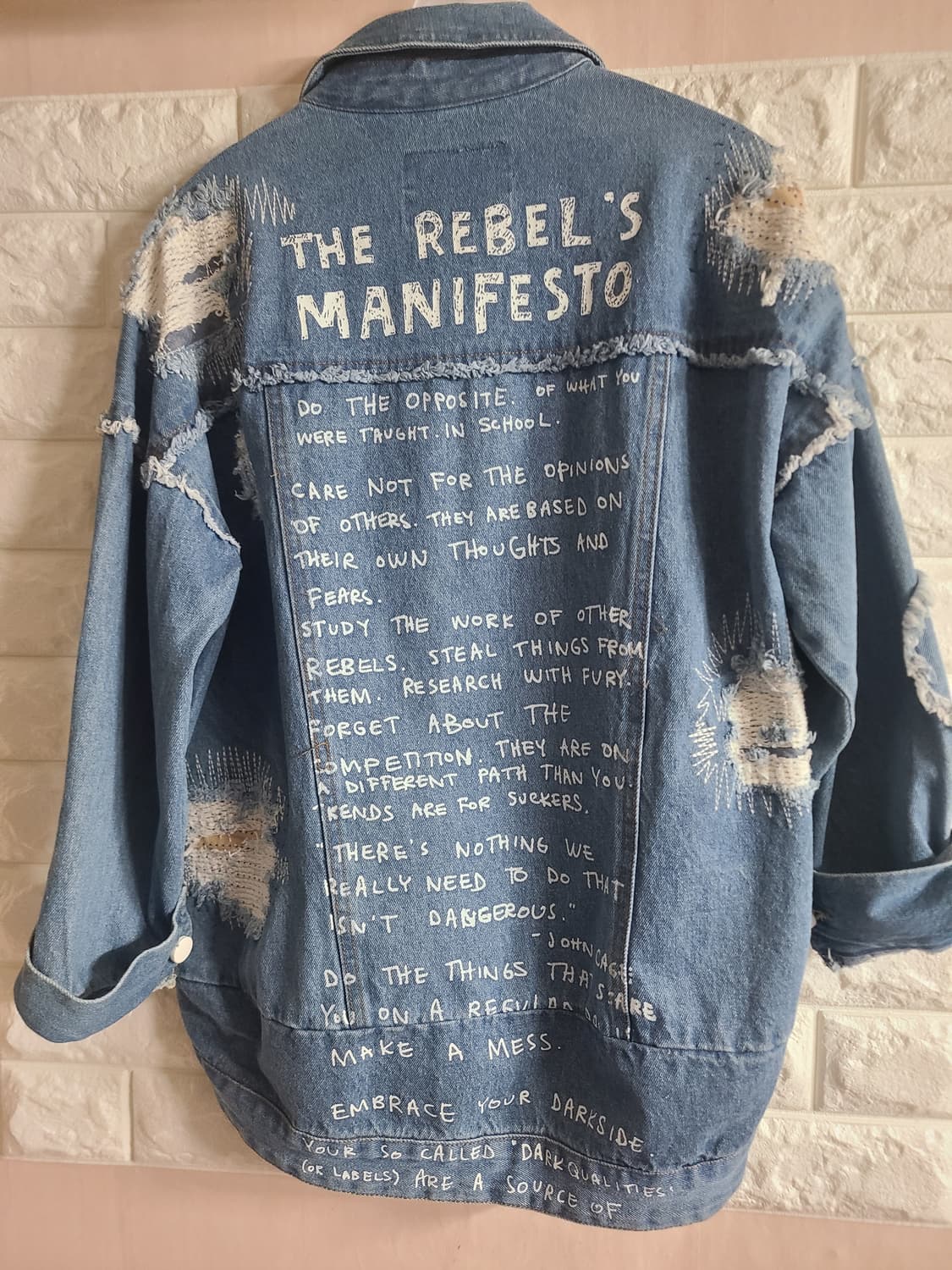 JUCY JUDY 데미지 데님 자켓(55-66) 상품이미지7