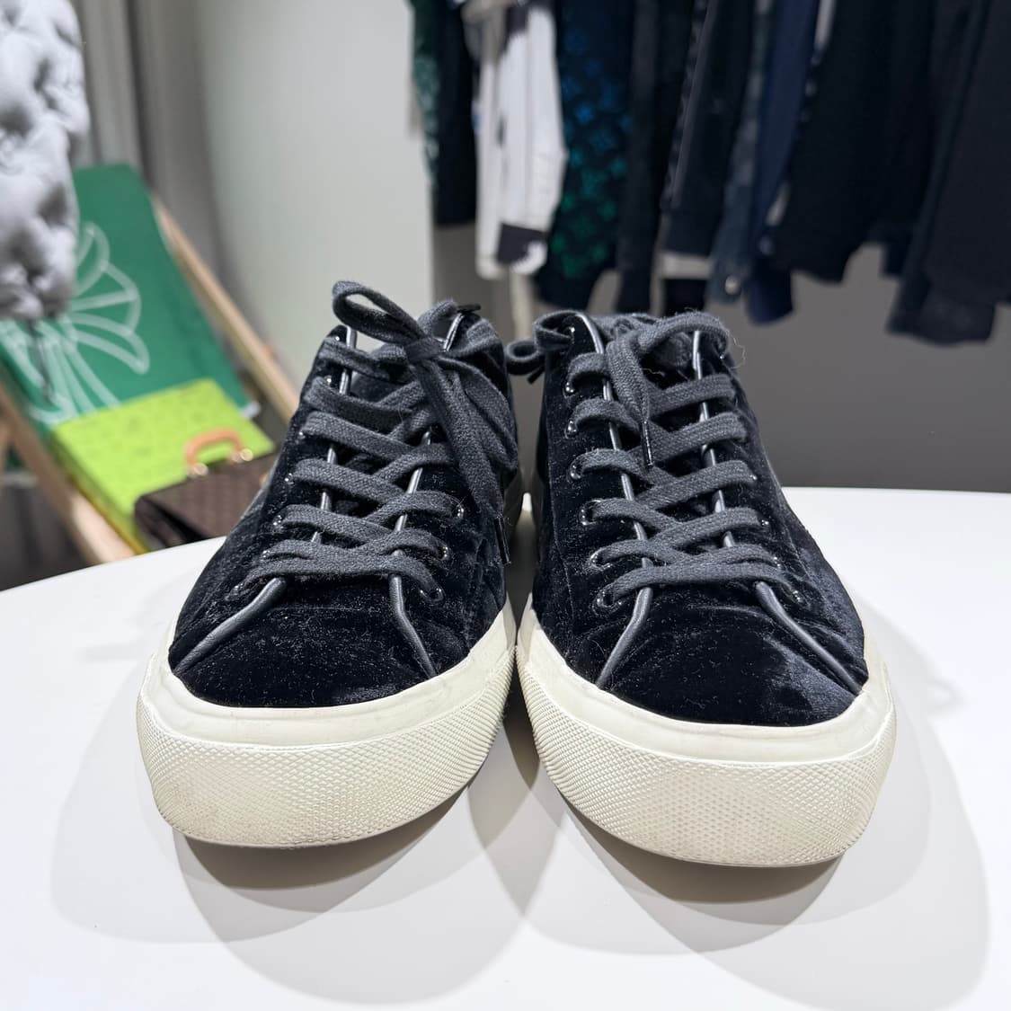 (A/9) / 톰포드 캠브리지 레이스업 스니커즈 블랙 상품이미지2