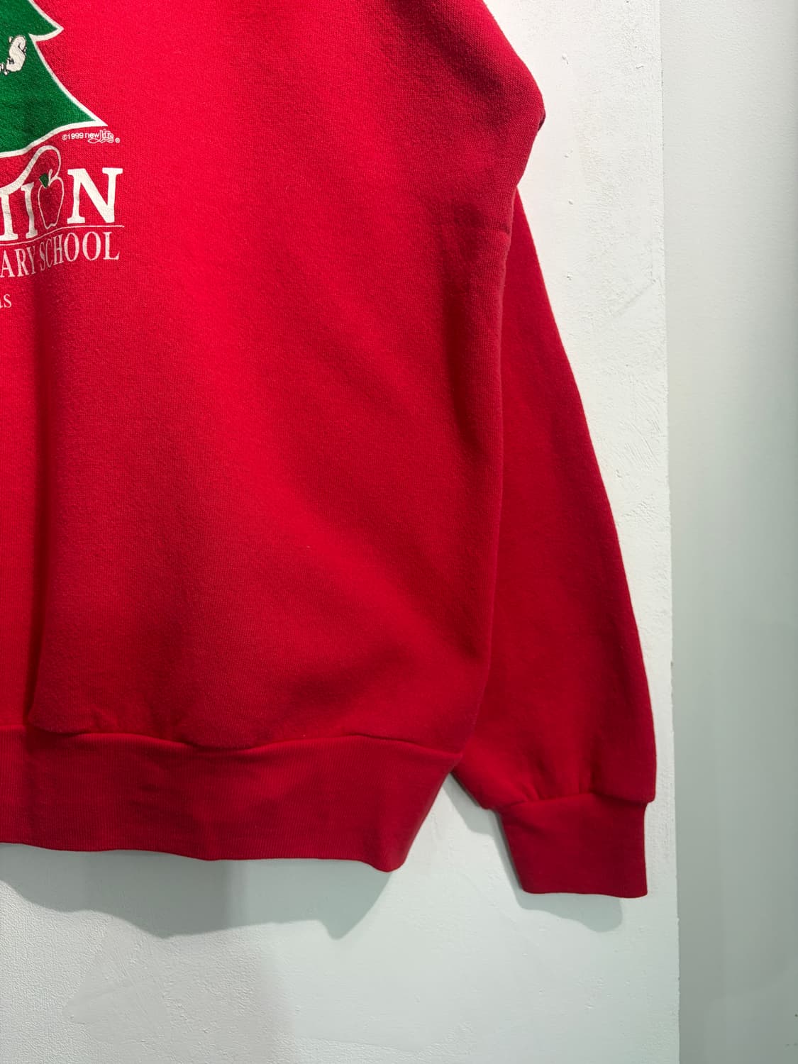 90‘s Lee 리 크리스마스 스웻셔츠 2XL 어글리니트 상품이미지6