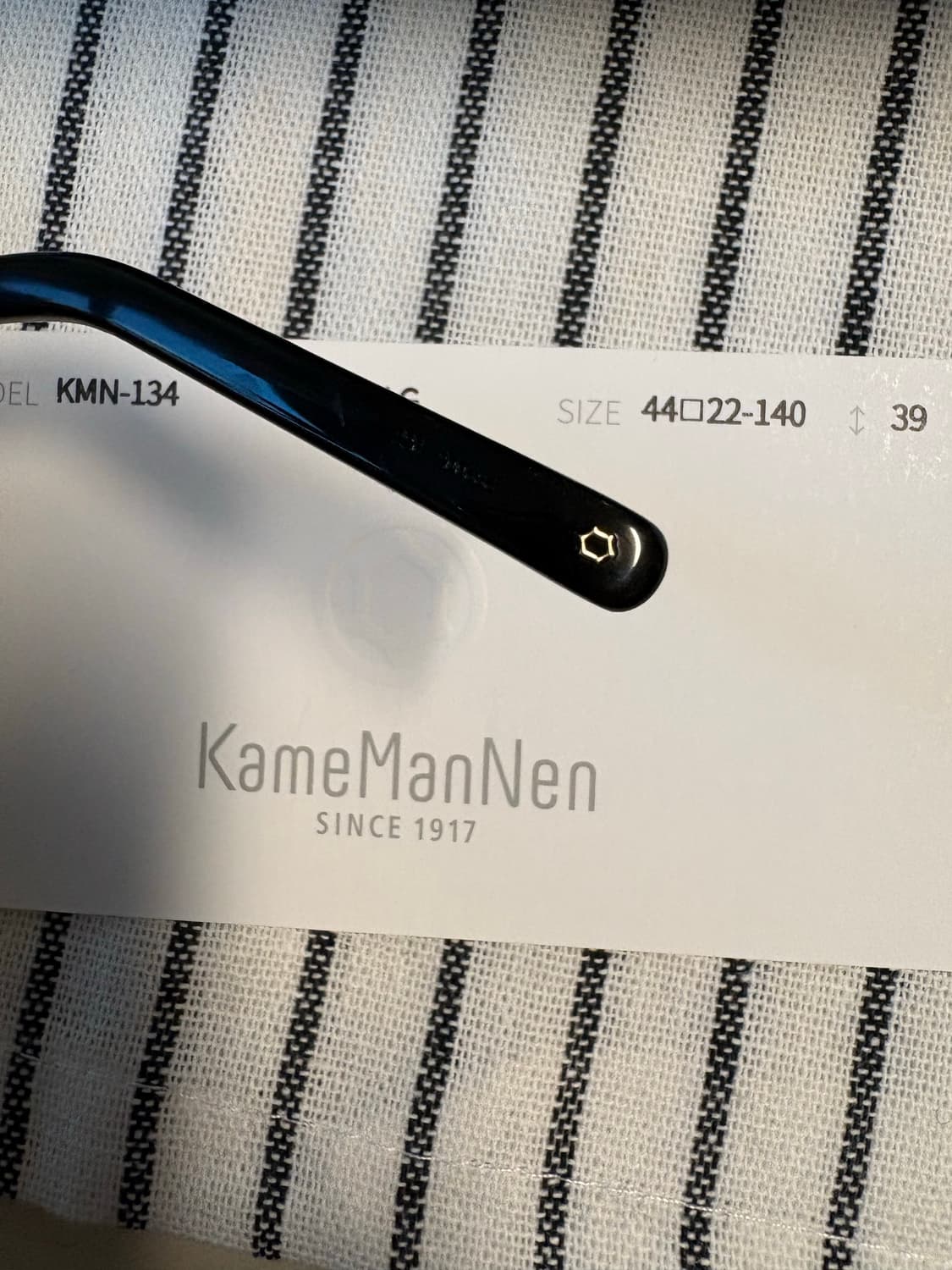 가메마넨 kmn-134 안경 팝니다.  상품이미지4