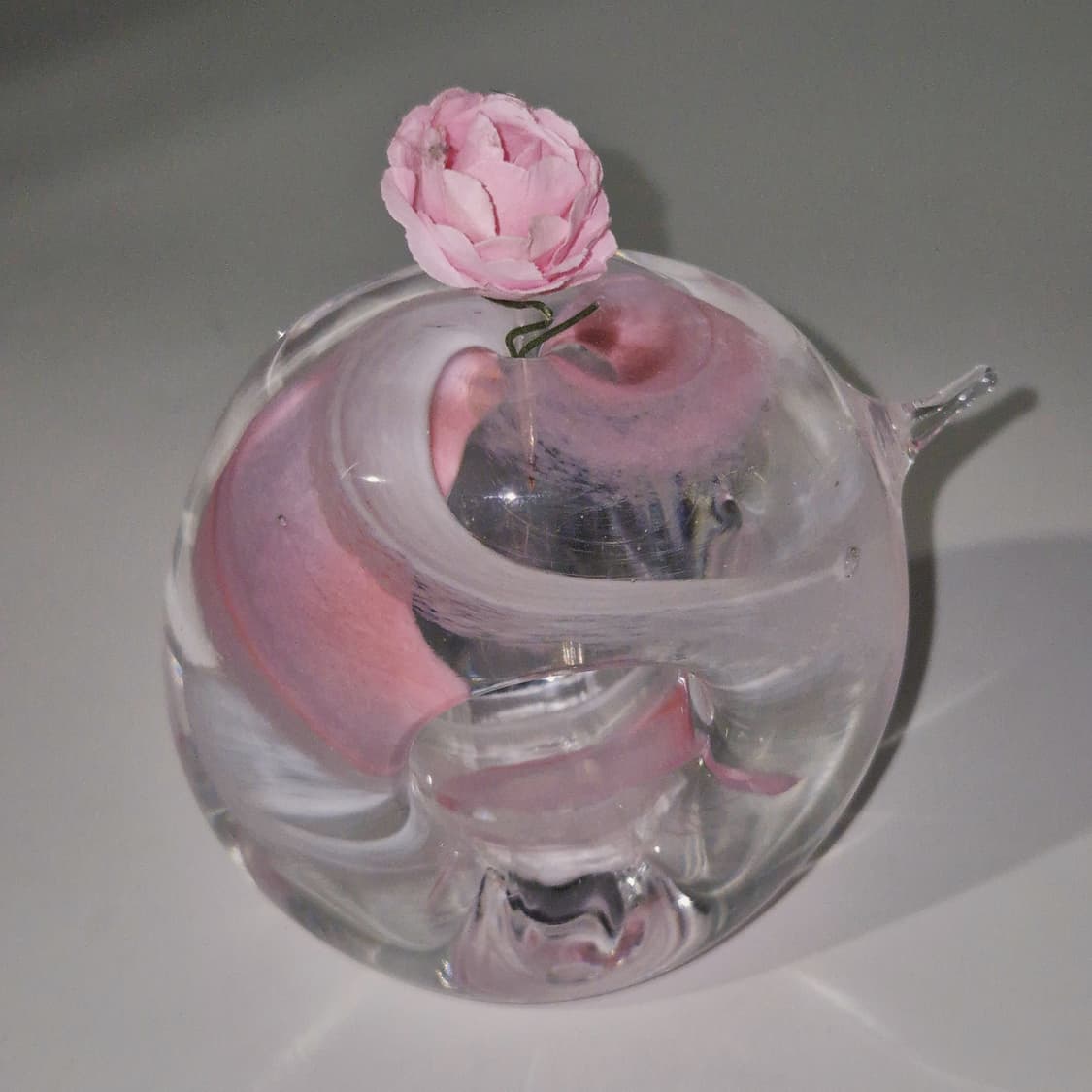 00s 메르하바 핸드블로운 한 송이 꽃병 오브제 상품이미지8