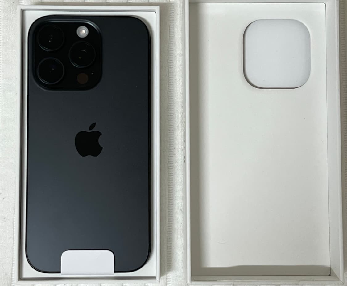 아이폰 16프로 블랙 새제품 128gb 자급제 새상품 상품이미지1