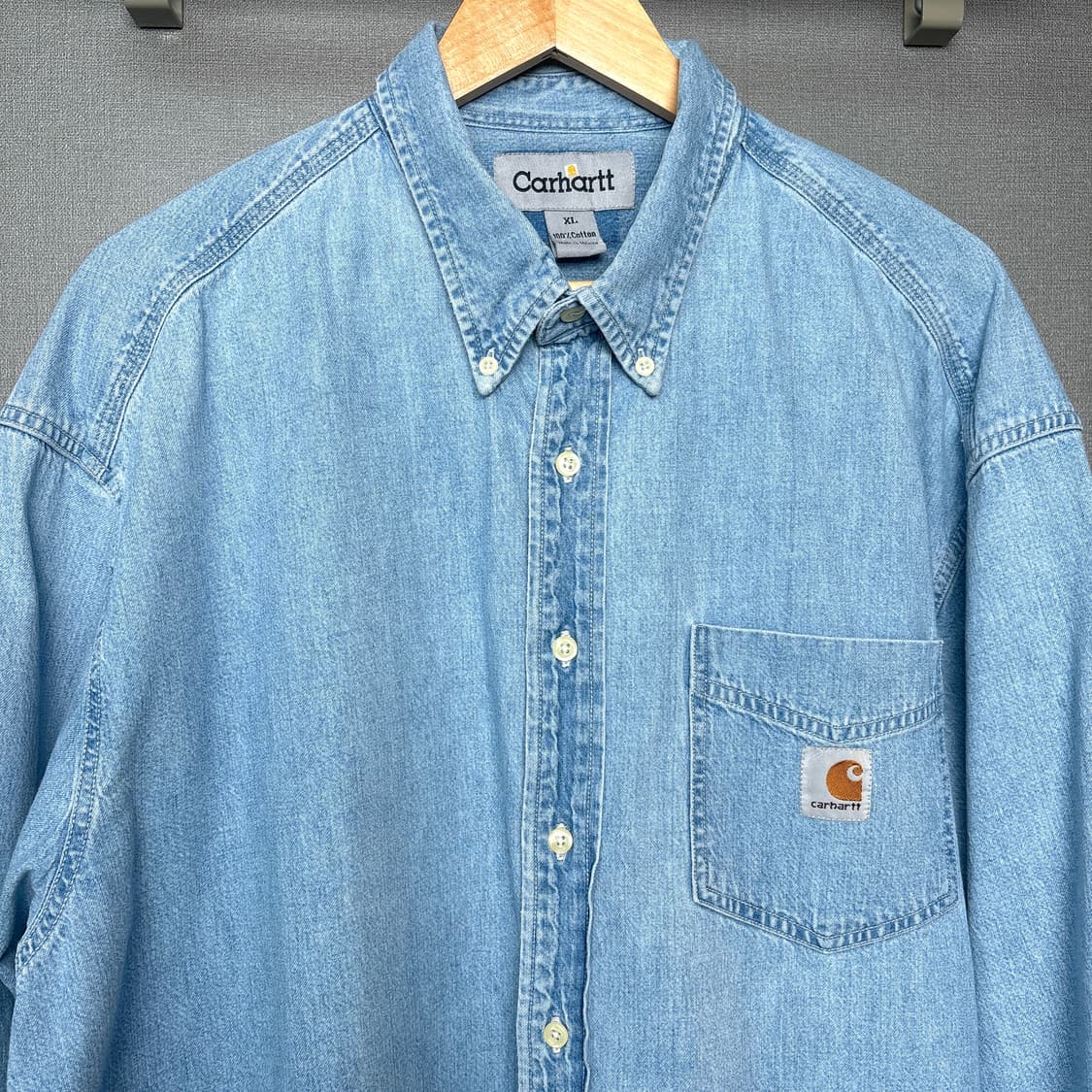 칼하트 데님셔츠 상품이미지3