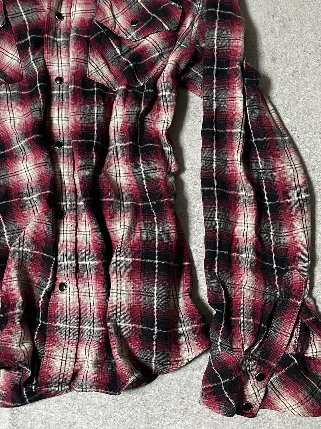 punk 00's check hoody shirts 상품이미지3