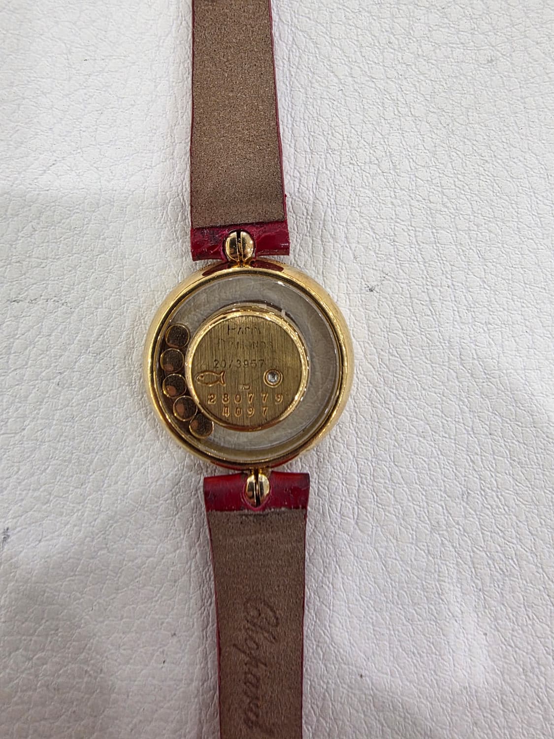 쇼파드 금통 다이아 시계 정품 상품이미지4