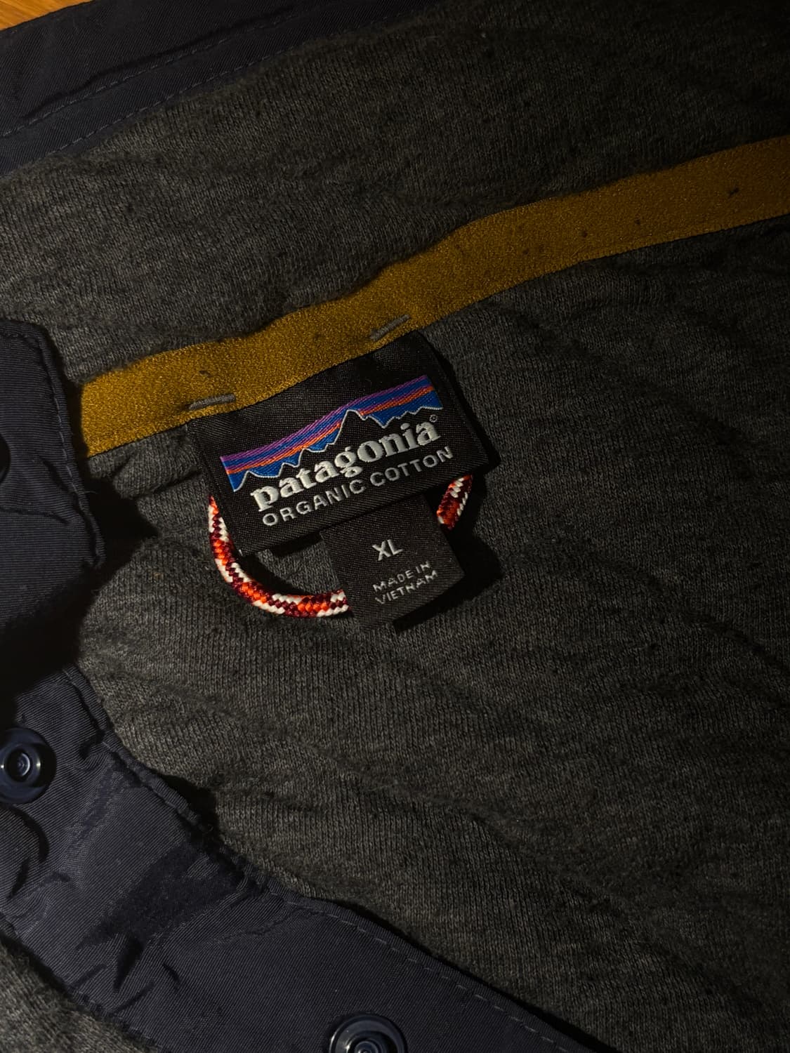(XL) 파타고니아 오가닉코튼 퀄팅 스냅T 상품이미지2