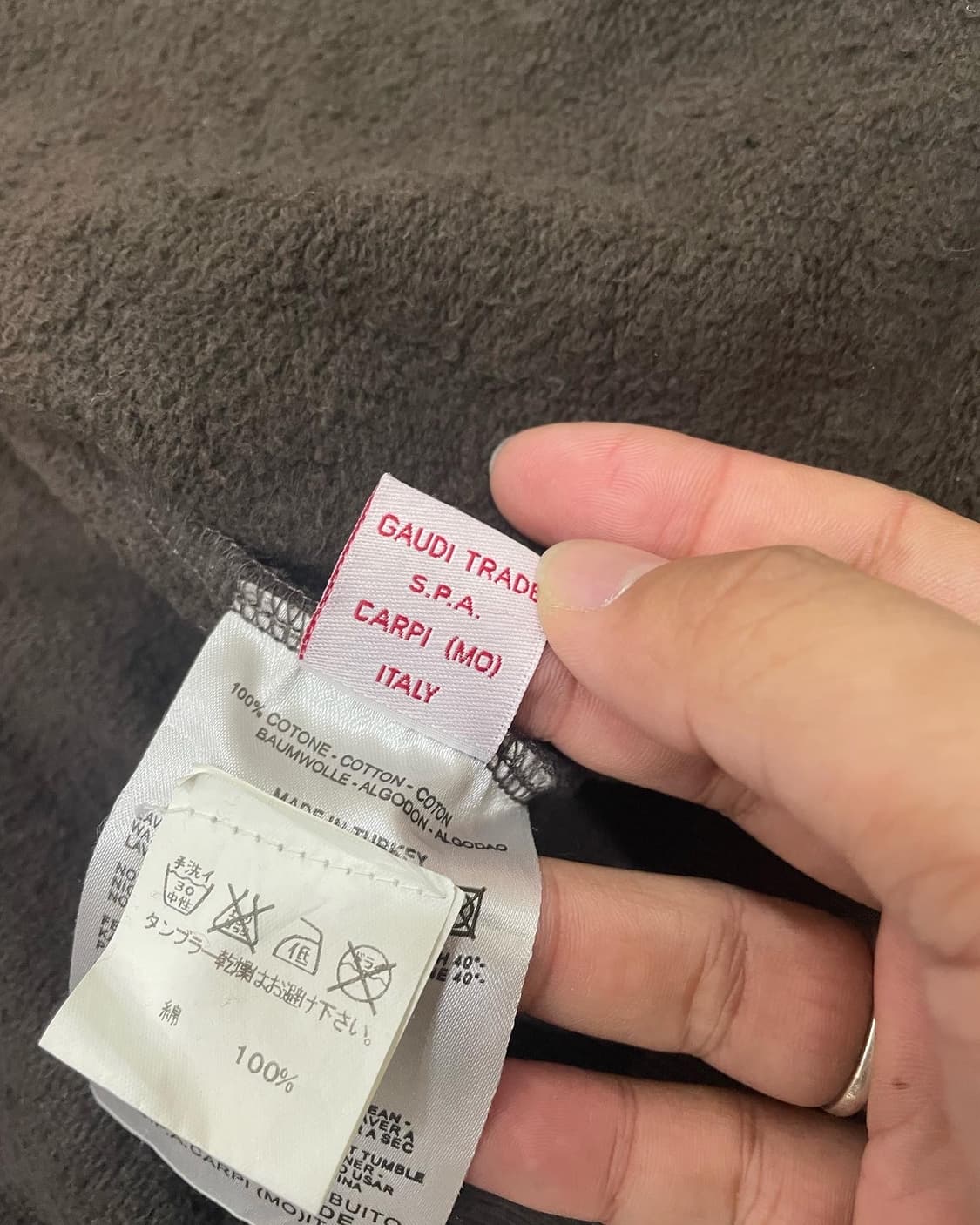 L) Gaudi 빈티지 2way 집업 져지 상품이미지9